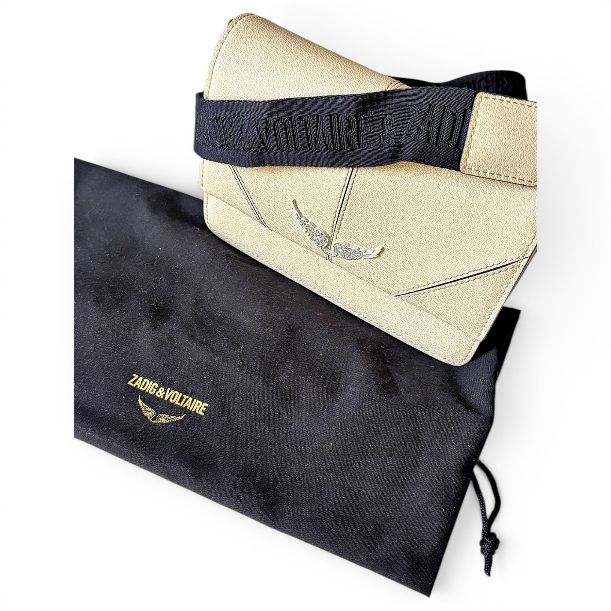 Leather crossbody bag