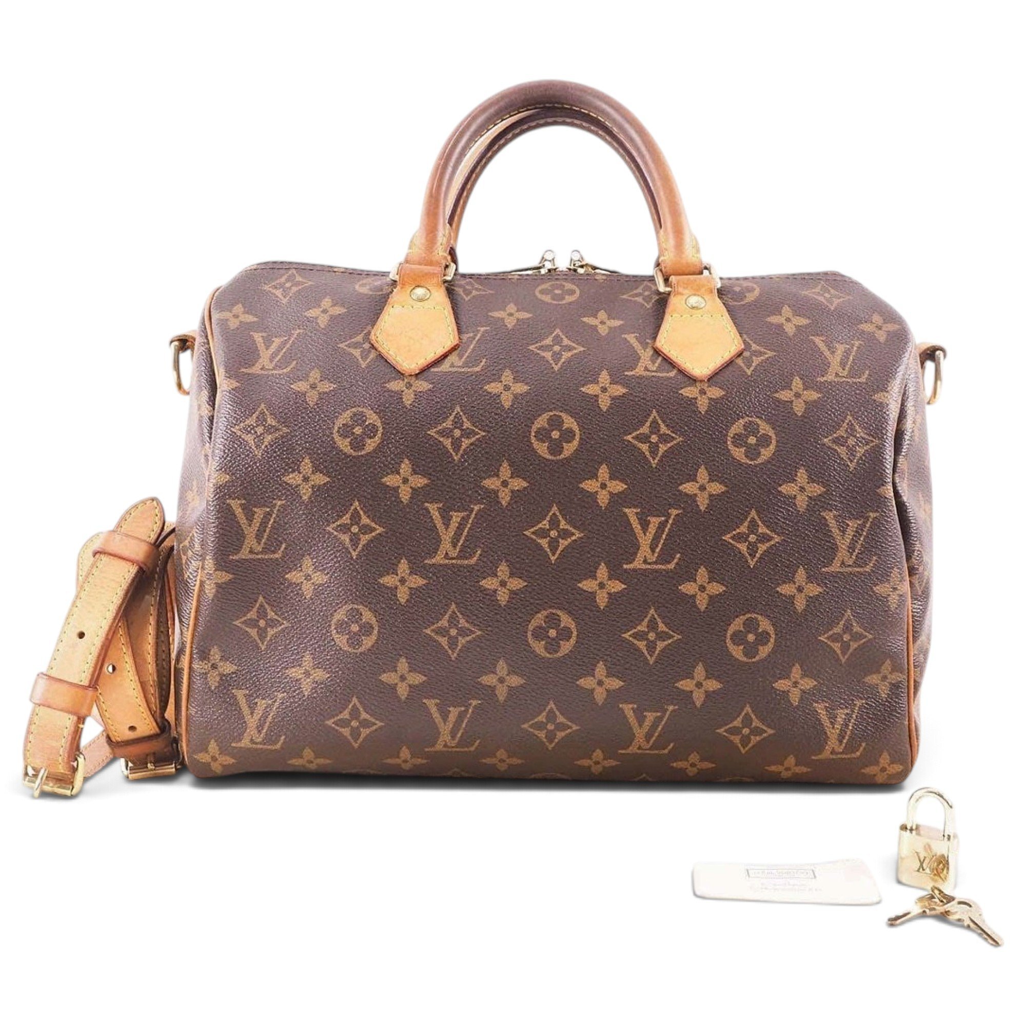 Louis Vuitton Speedy Bandoulière leather bag