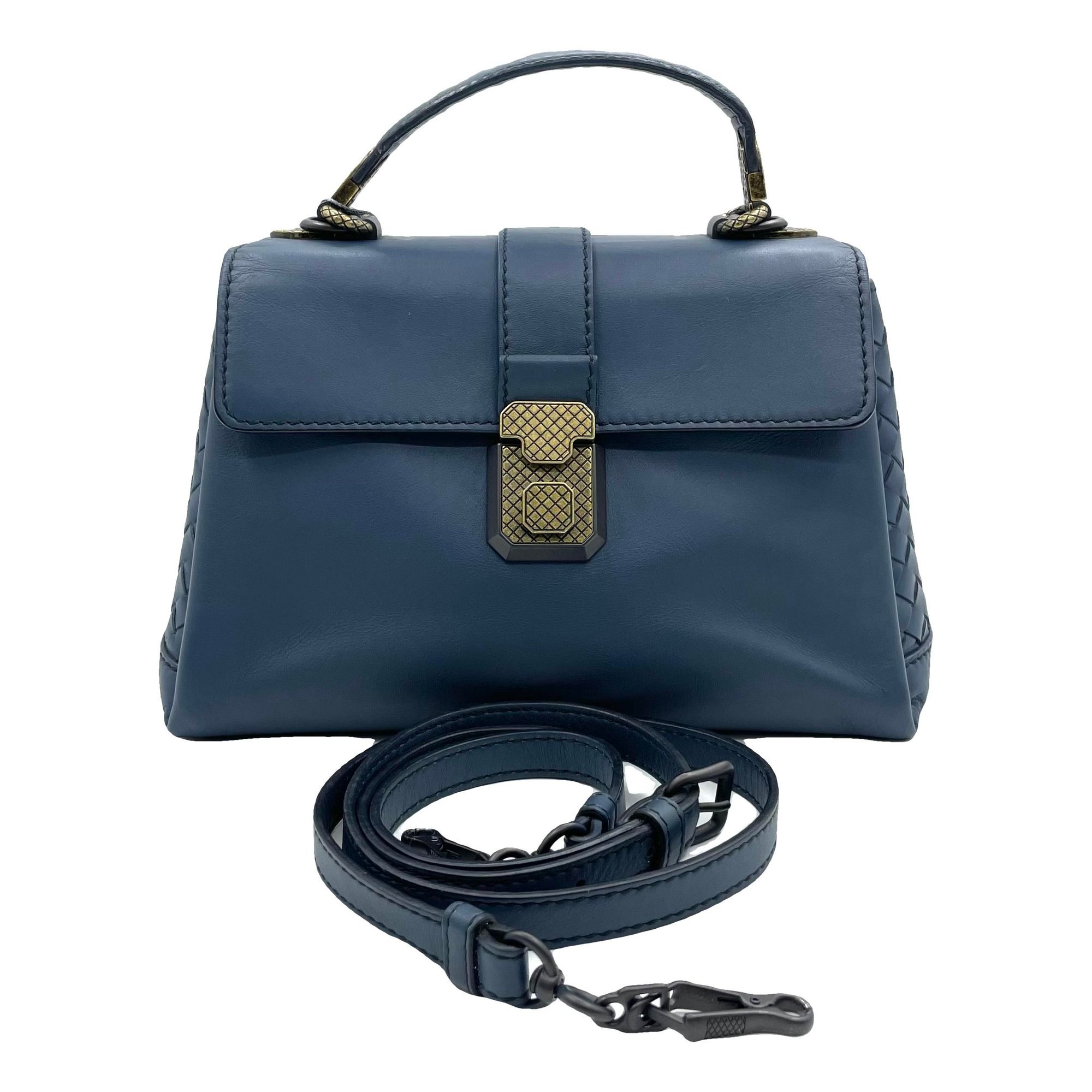 Piazza leather handbag