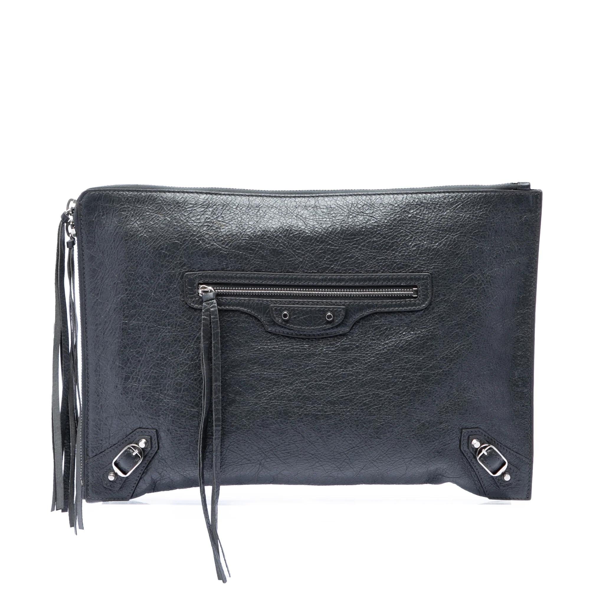 B pony-style calfskin handbag