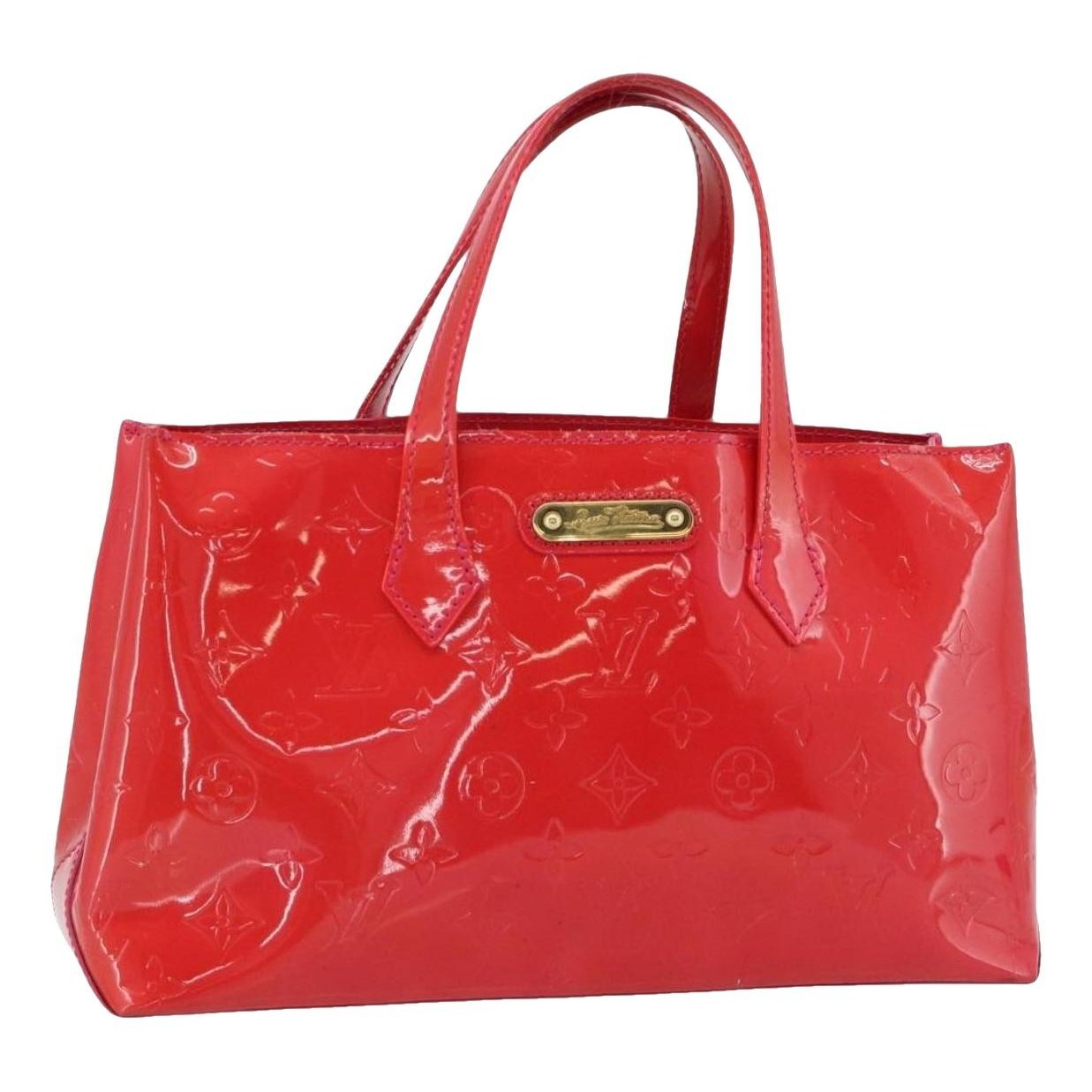 Wilshire patent leather handbag