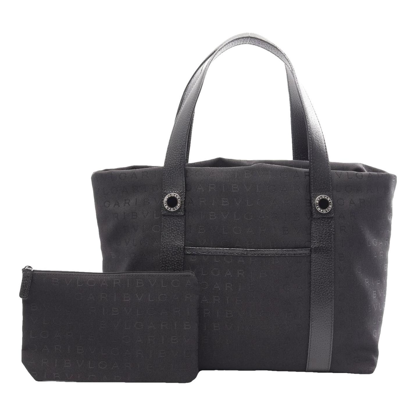 Leather tote