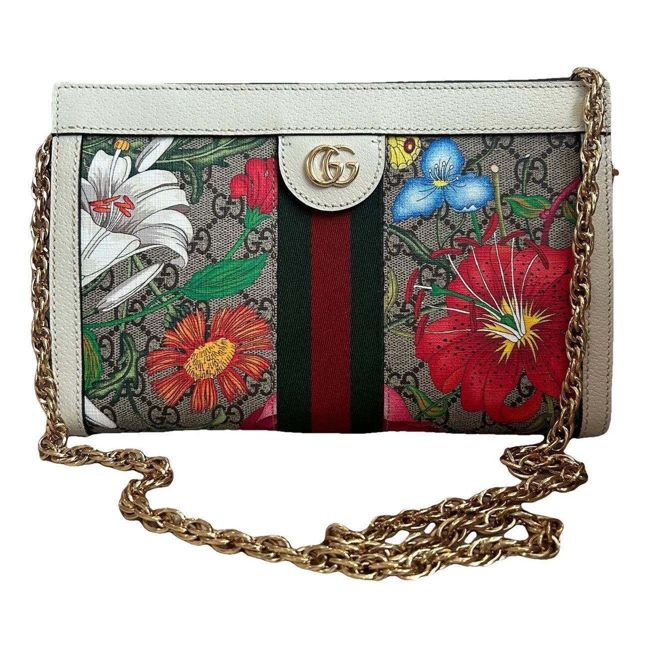 Ophidia Chain leather handbag