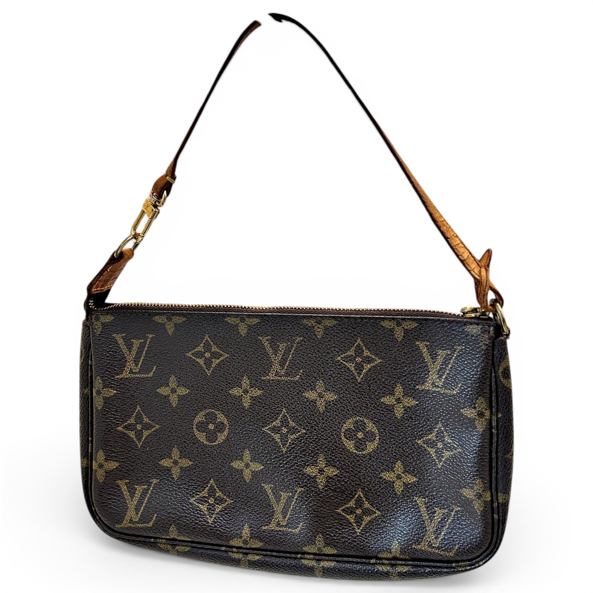 Pochette Accessoire leather handbag