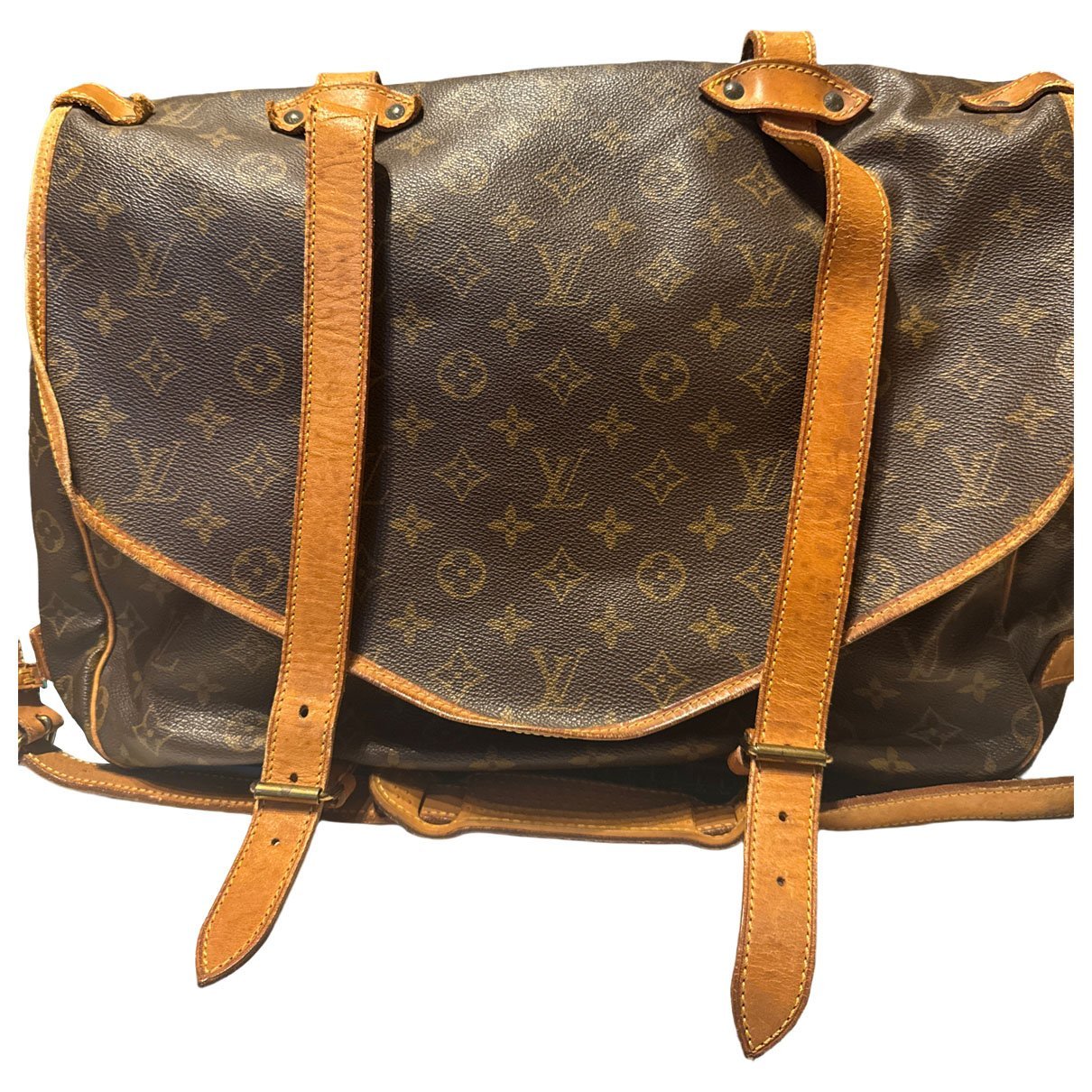 Saumur leather crossbody bag