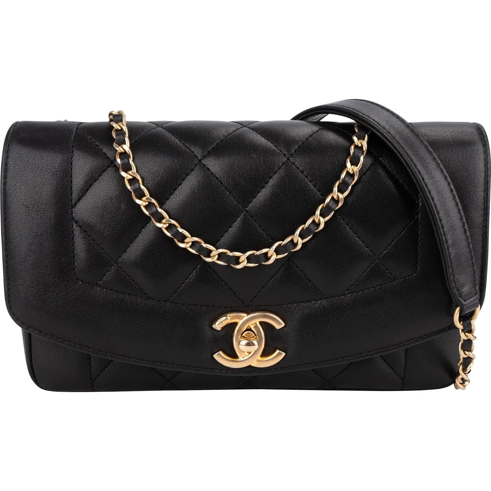 Diana leather crossbody bag