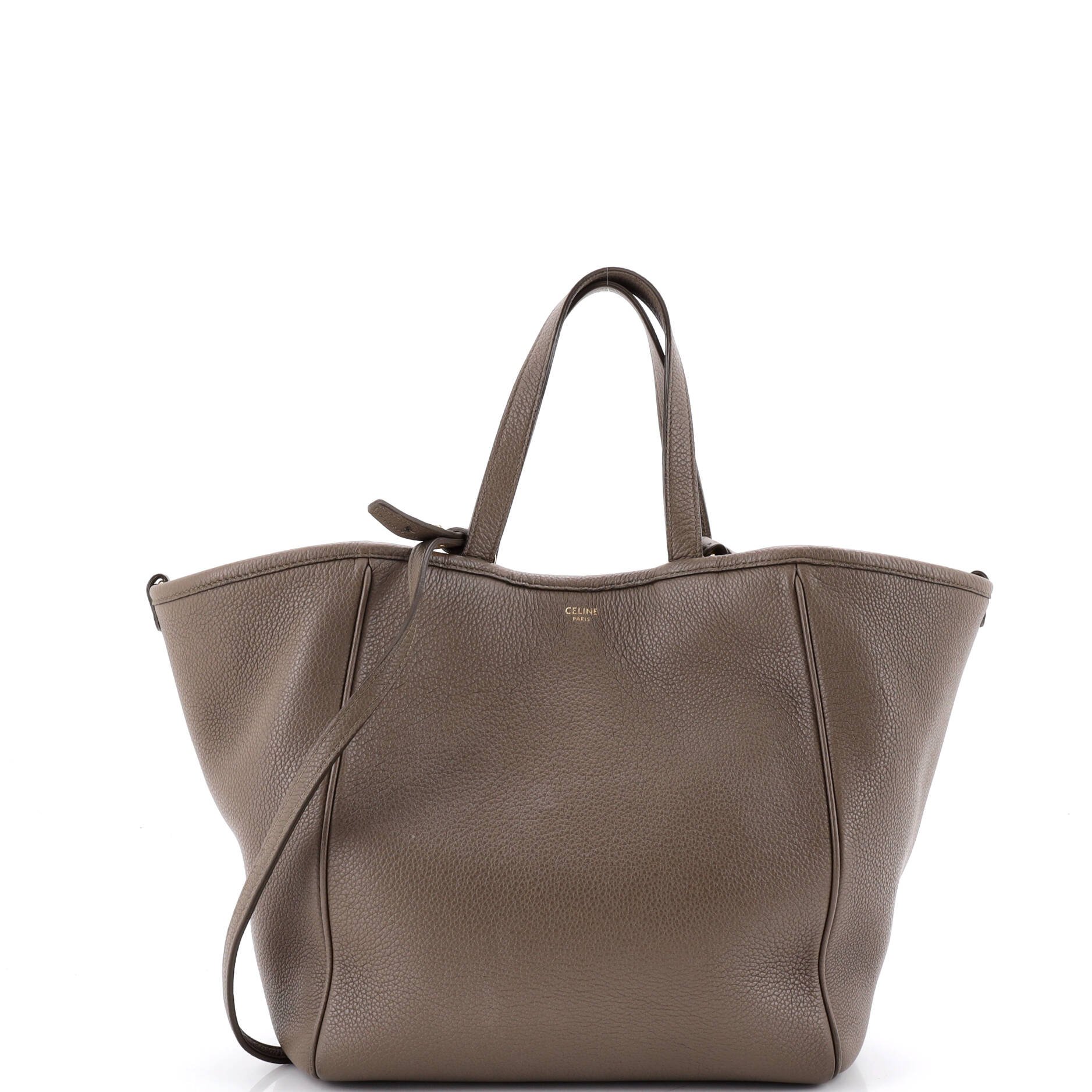 Folded Cabas Leather Small