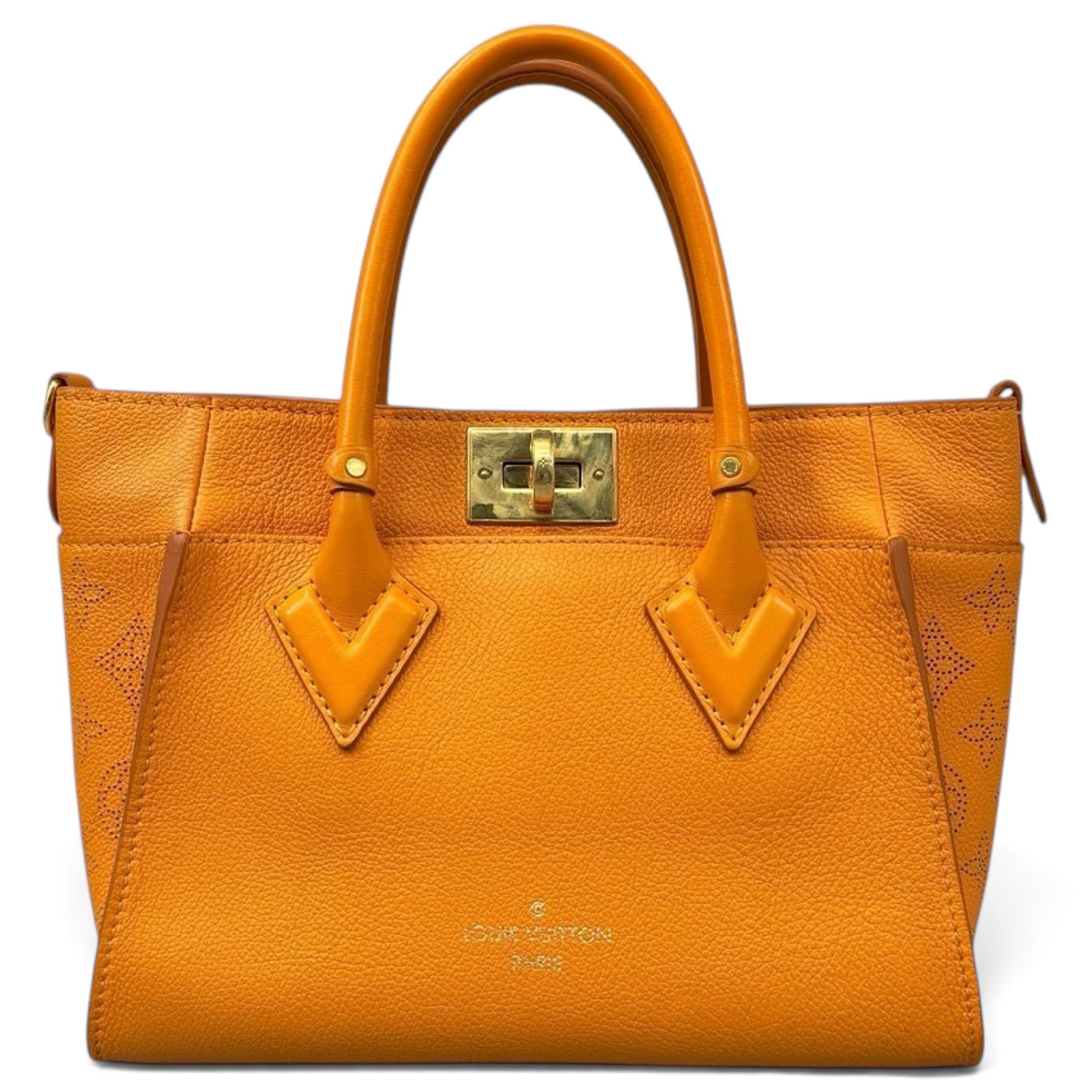 Leather handbag