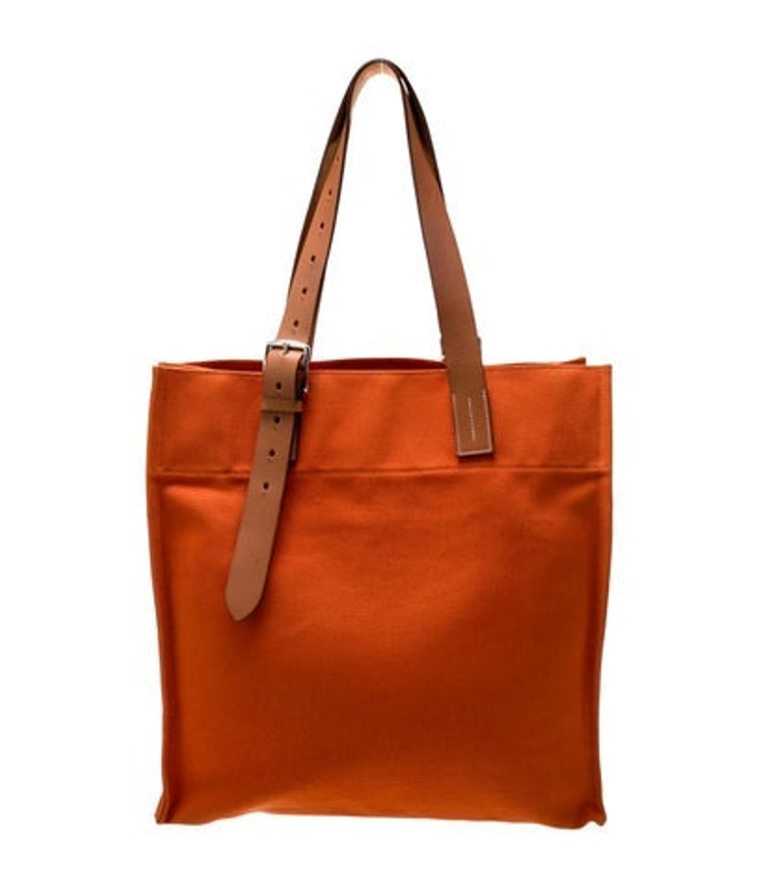 Hermes Toile Etriviere Shopping Tote
