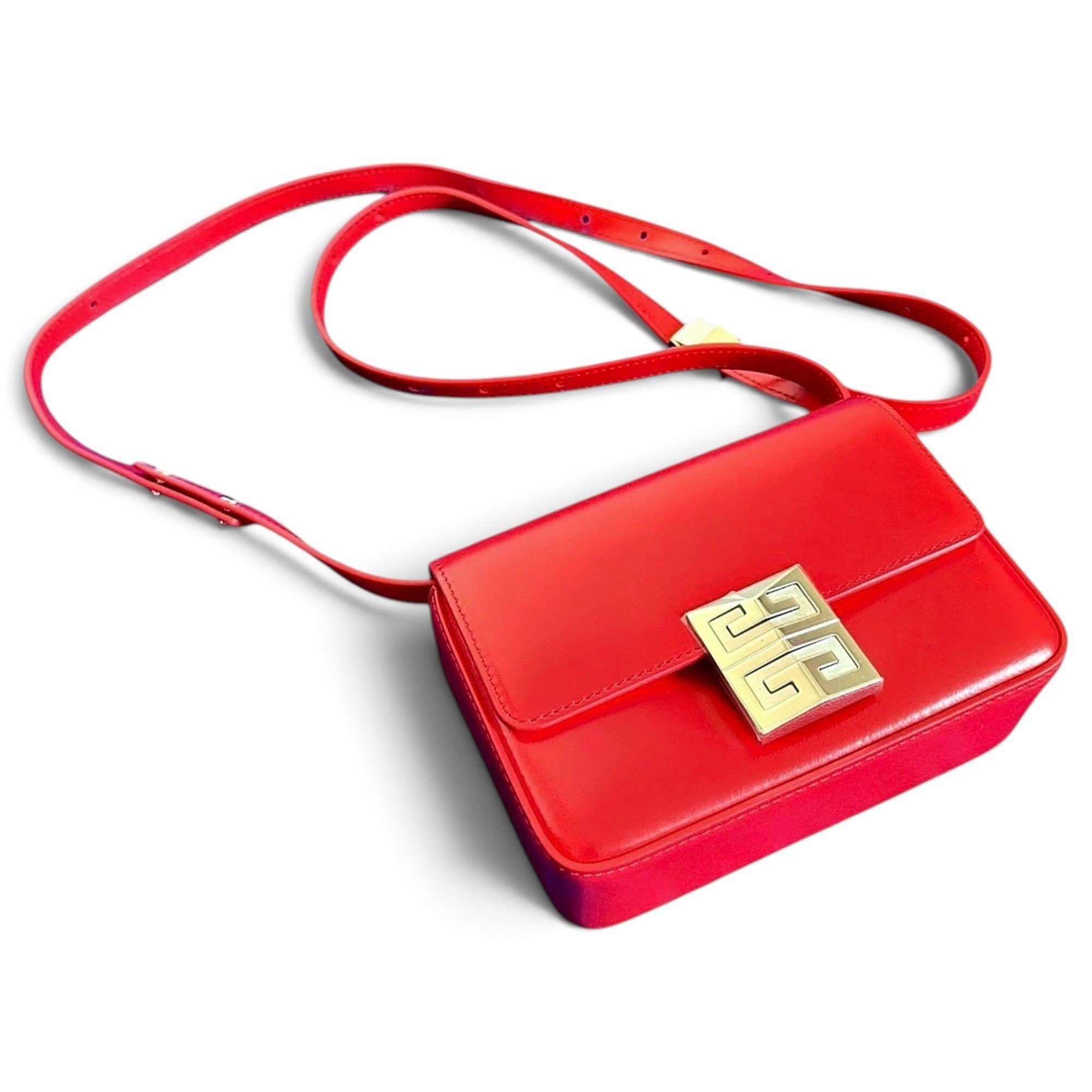4G leather crossbody bag