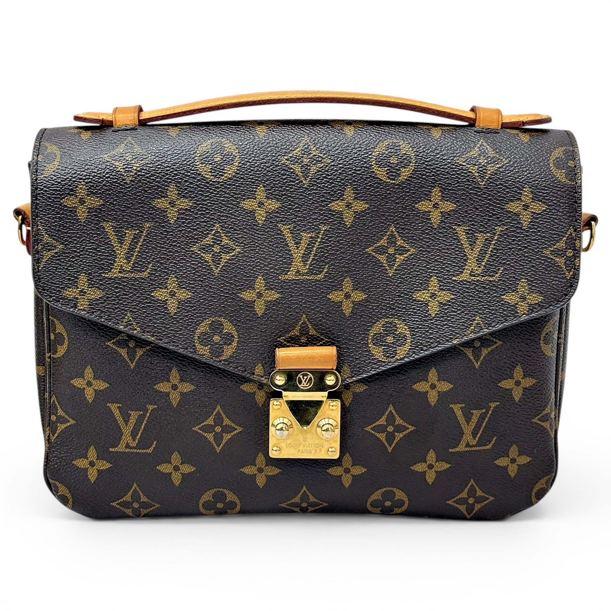 Metis leather handbag