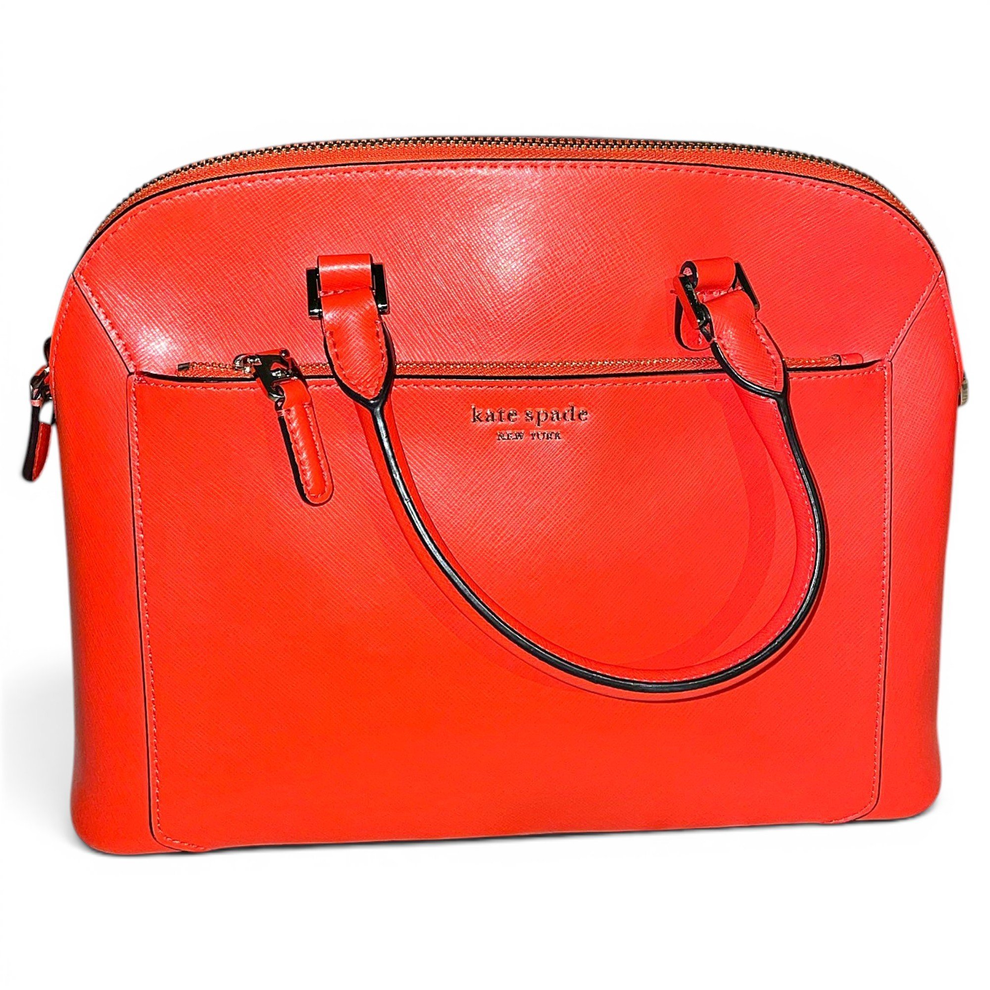 Leather satchel