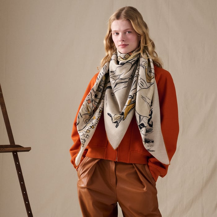Paddock Shawl 140