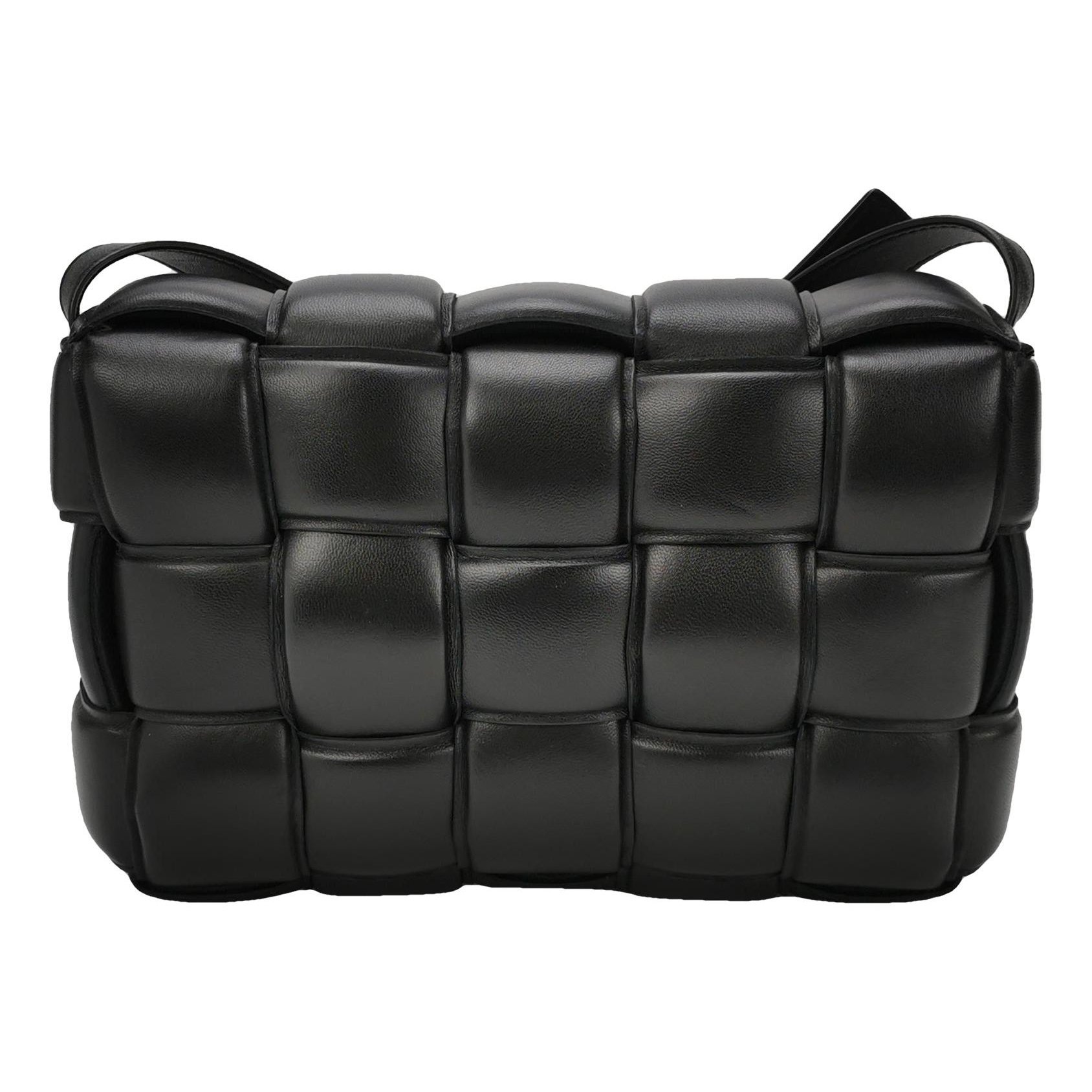Cassette Padded leather handbag
