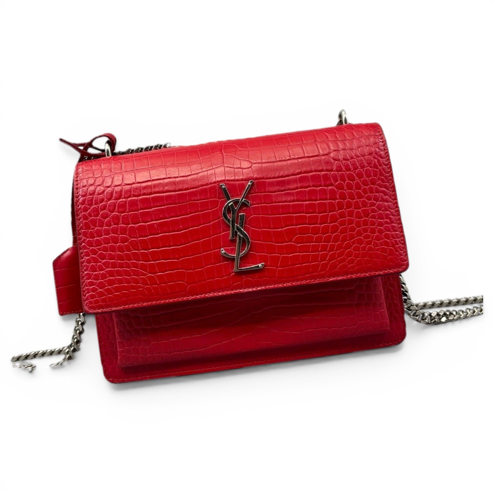 Sunset leather handbag