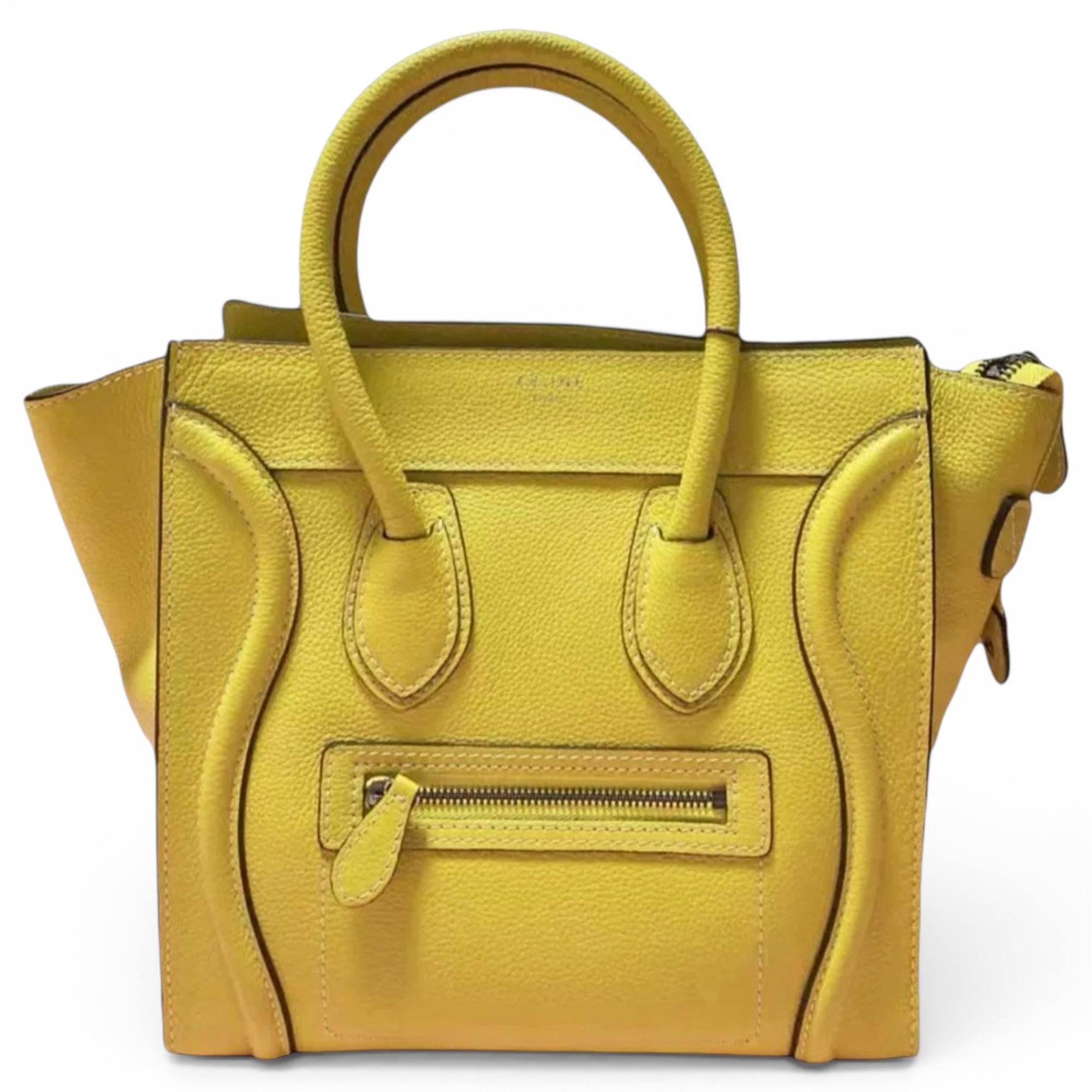 Luggage leather handbag