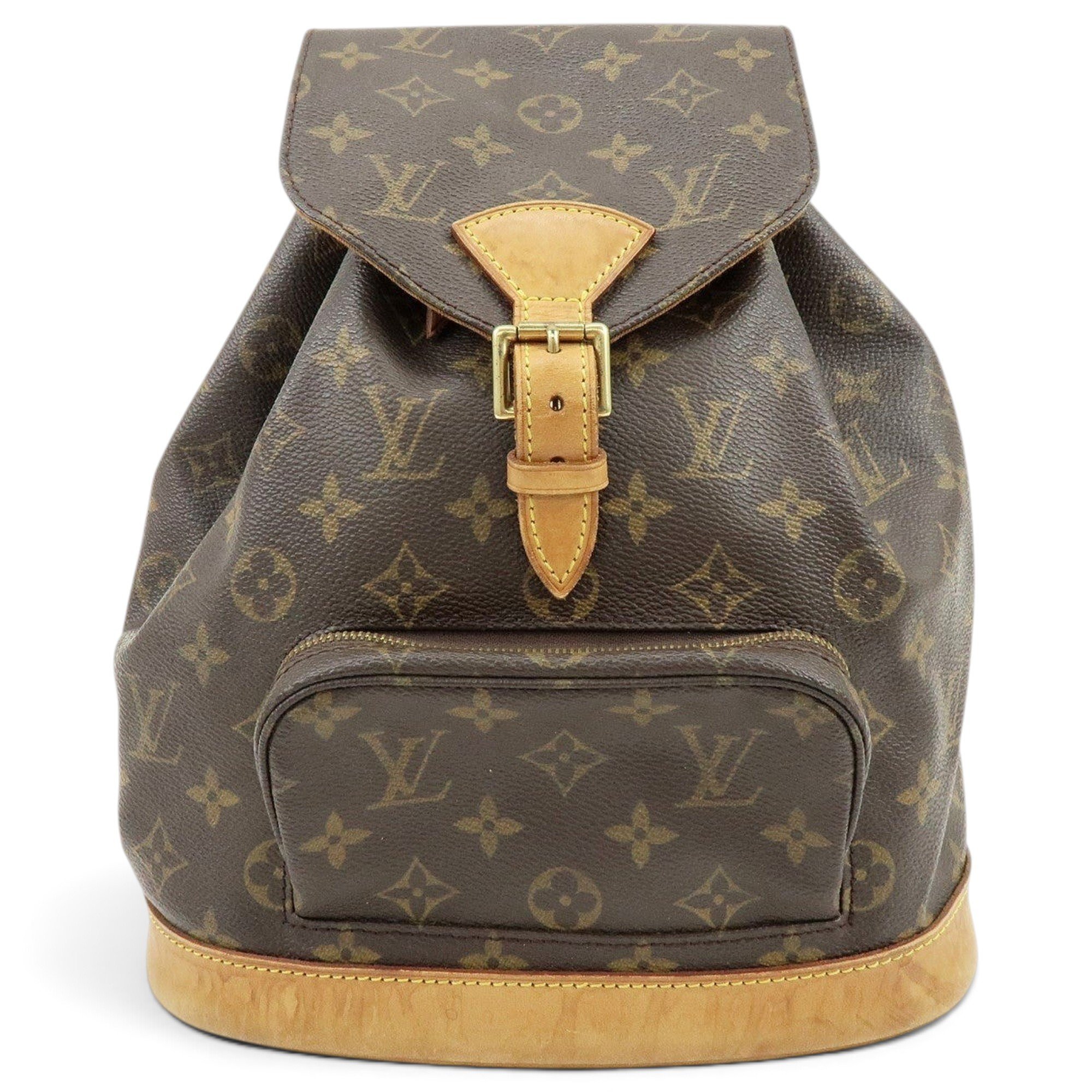 Montsouris leather backpack