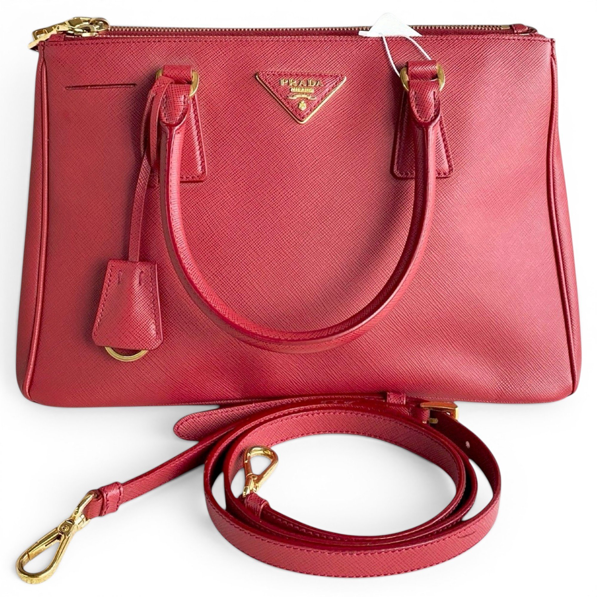 Galleria leather handbag