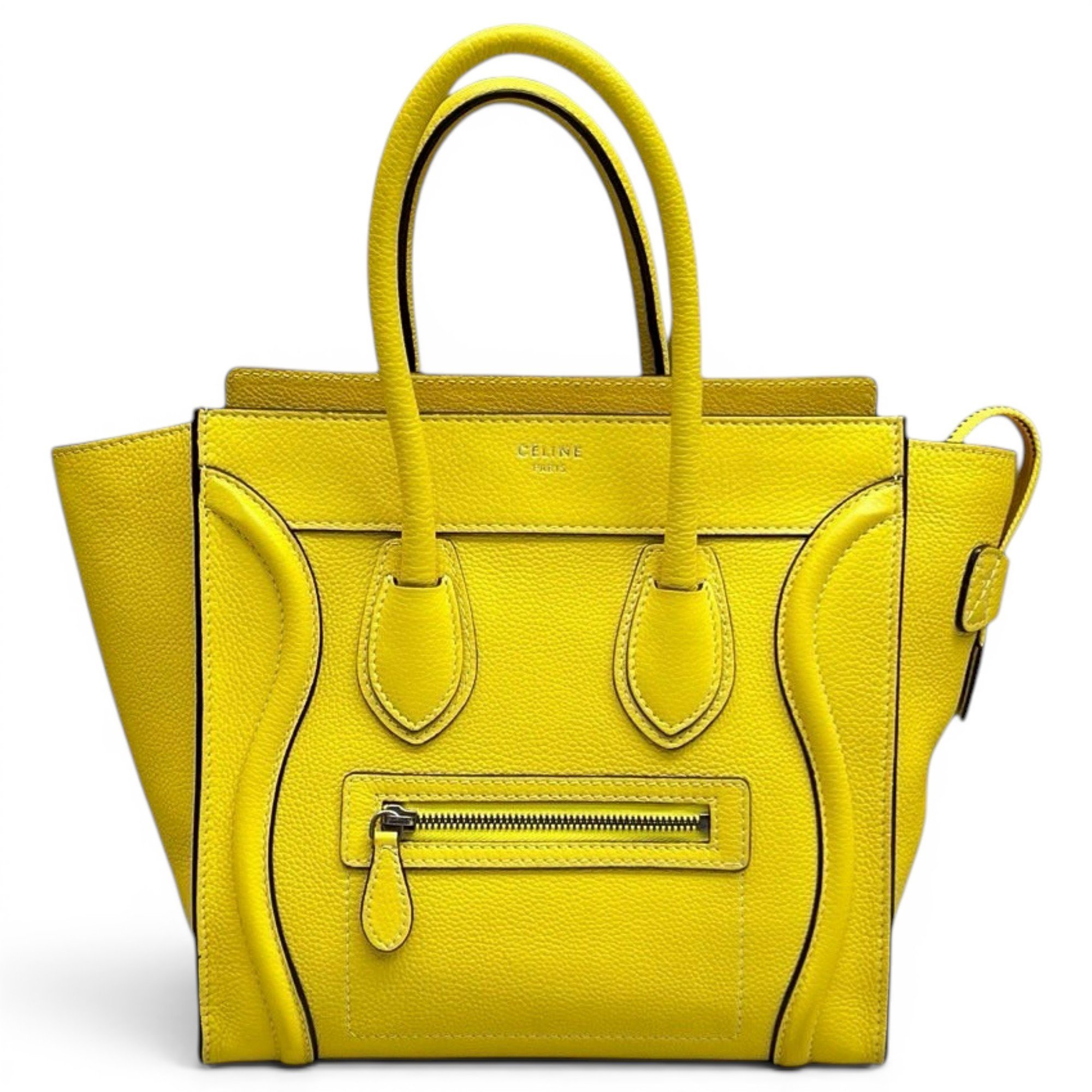 Luggage leather handbag