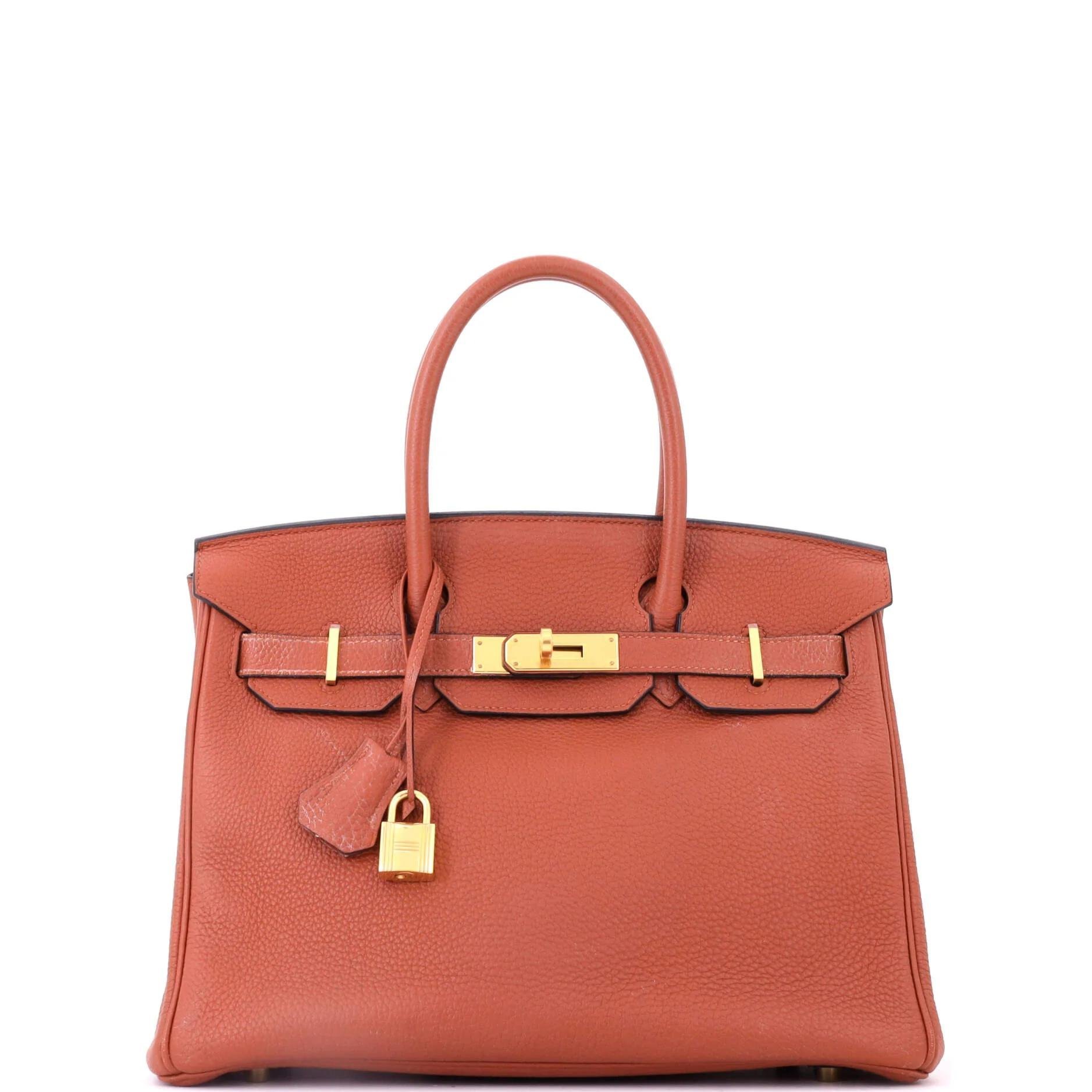 Birkin 30 leather tote