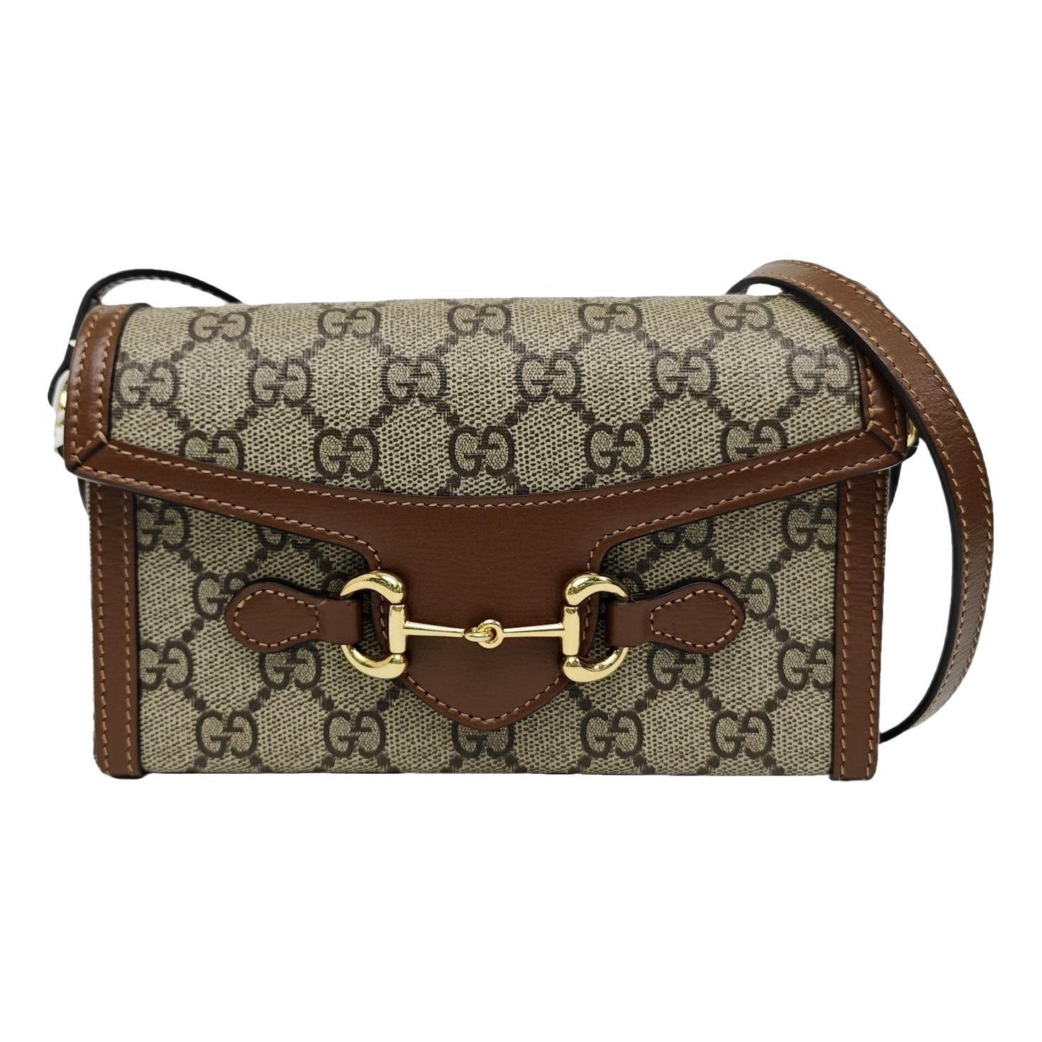 Handle Horsebit 1955 leather handbag