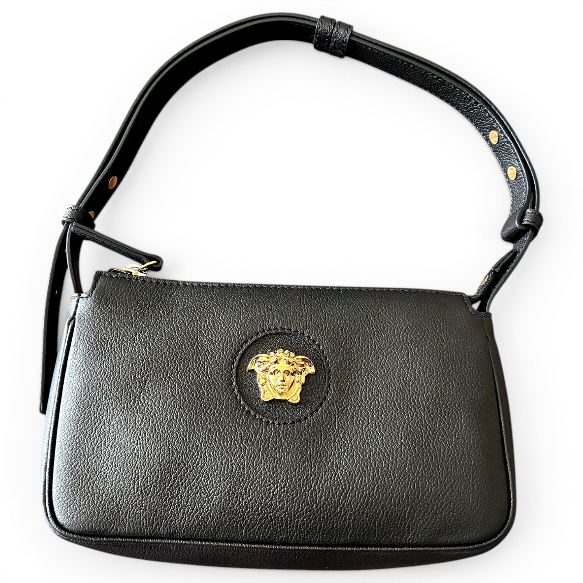 La Medusa leather handbag