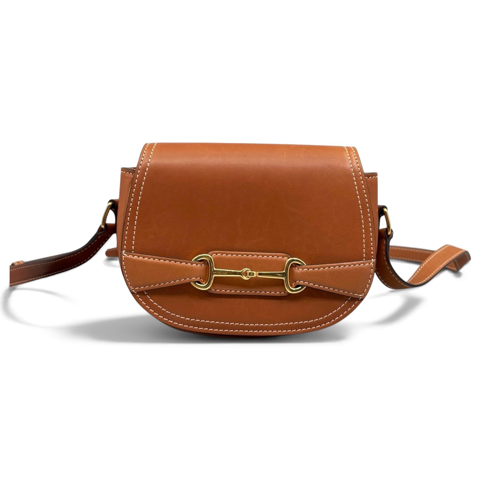Folco leather crossbody bag