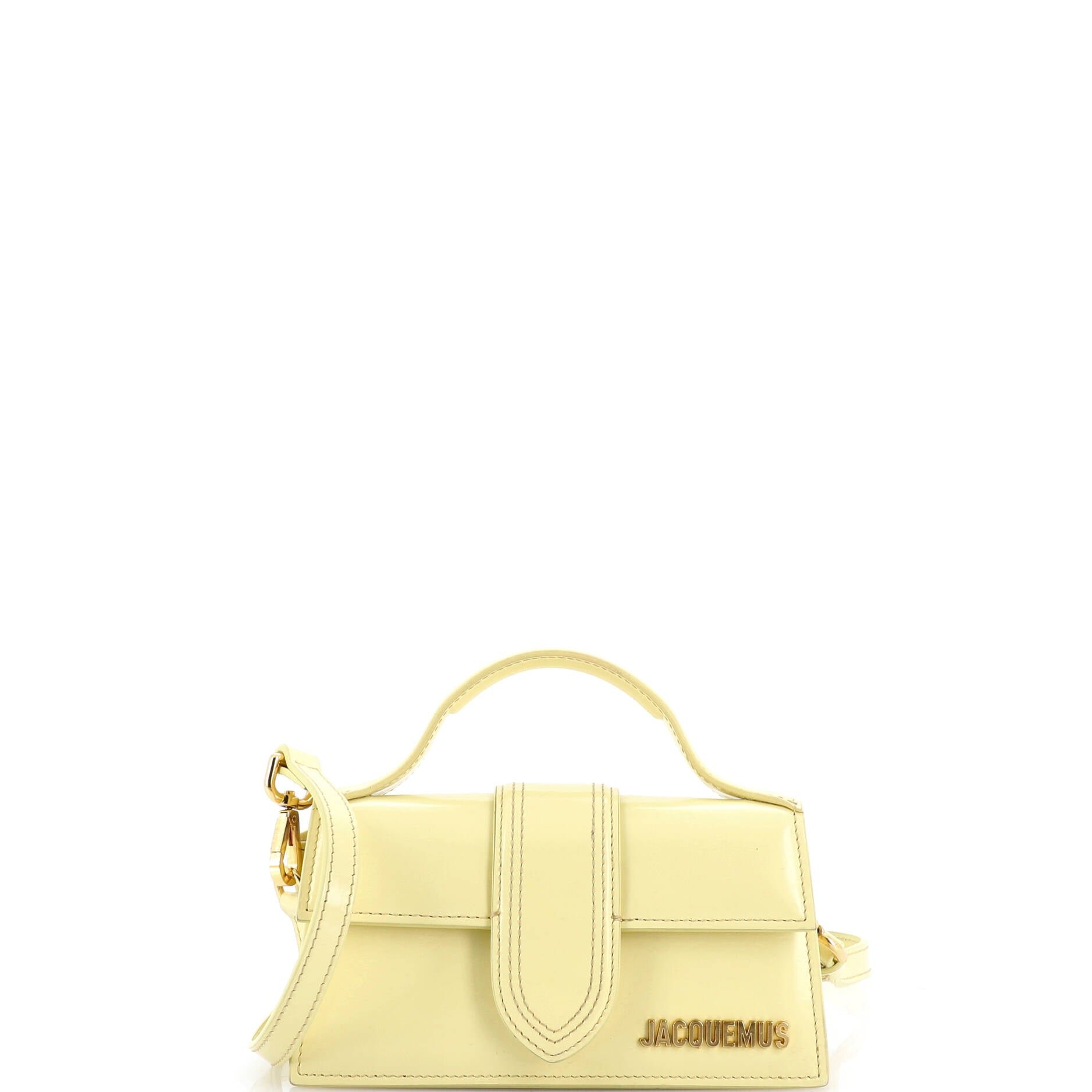 Jacquemus Le Bambino Top Handle Flap Bag Leather
