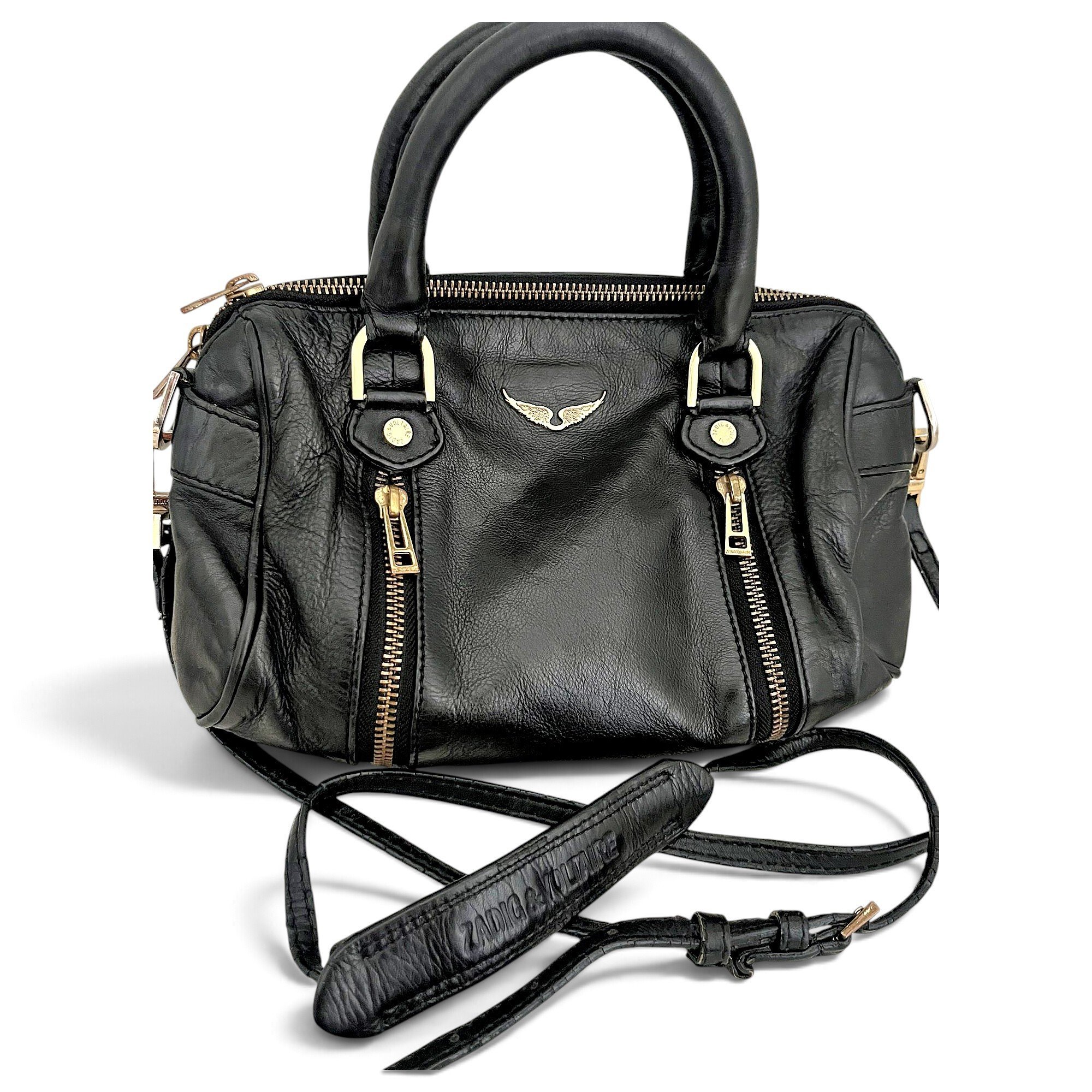 Sunny leather crossbody bag