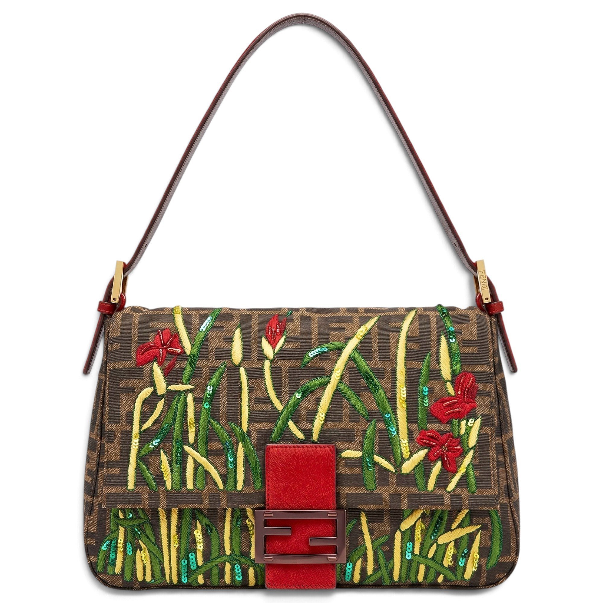 Baguette cloth handbag