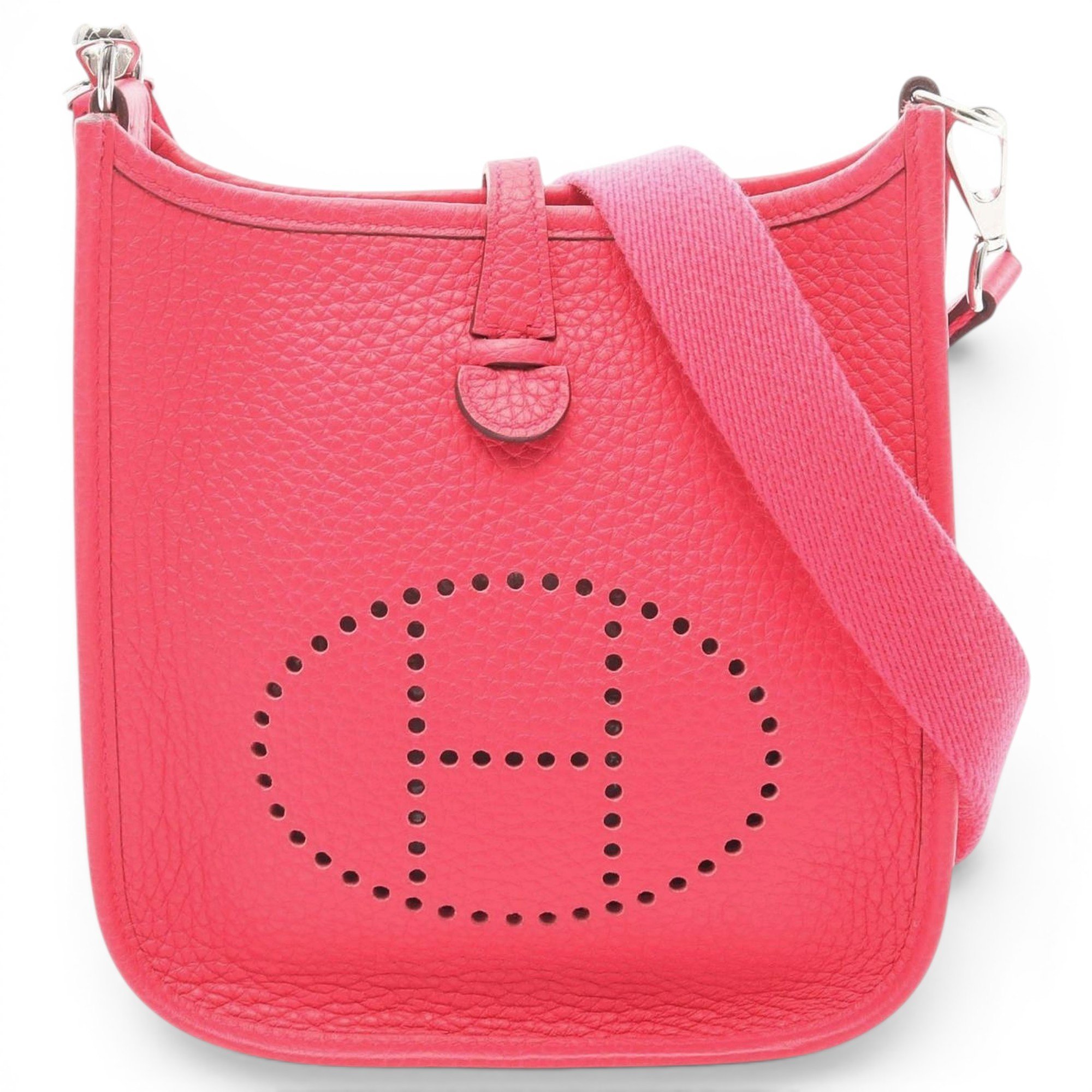 Evelyne leather handbag