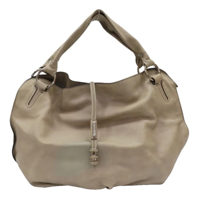 Triomphe leather tote