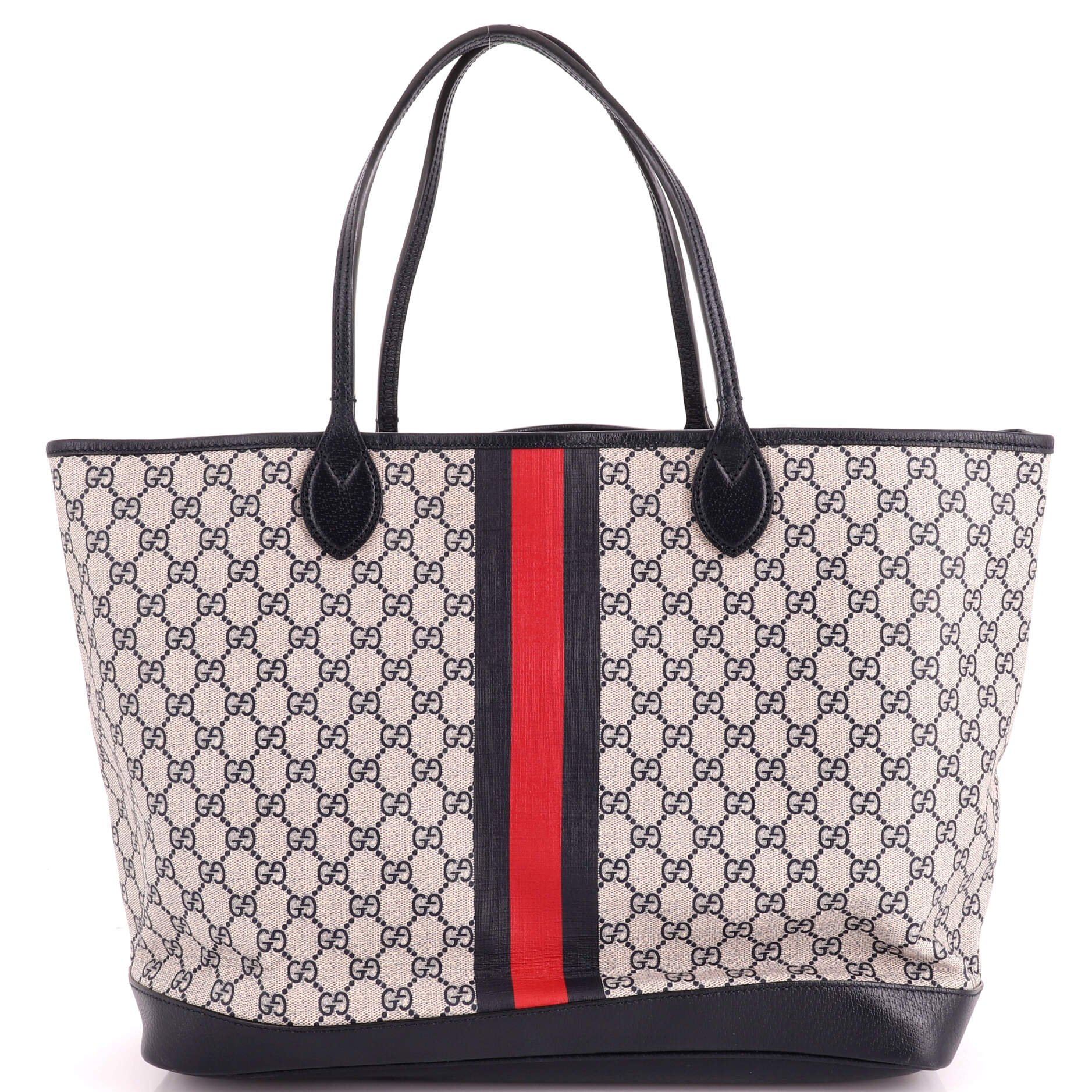 Ophidia Open Shopping Tote GG Coated Canvas Large