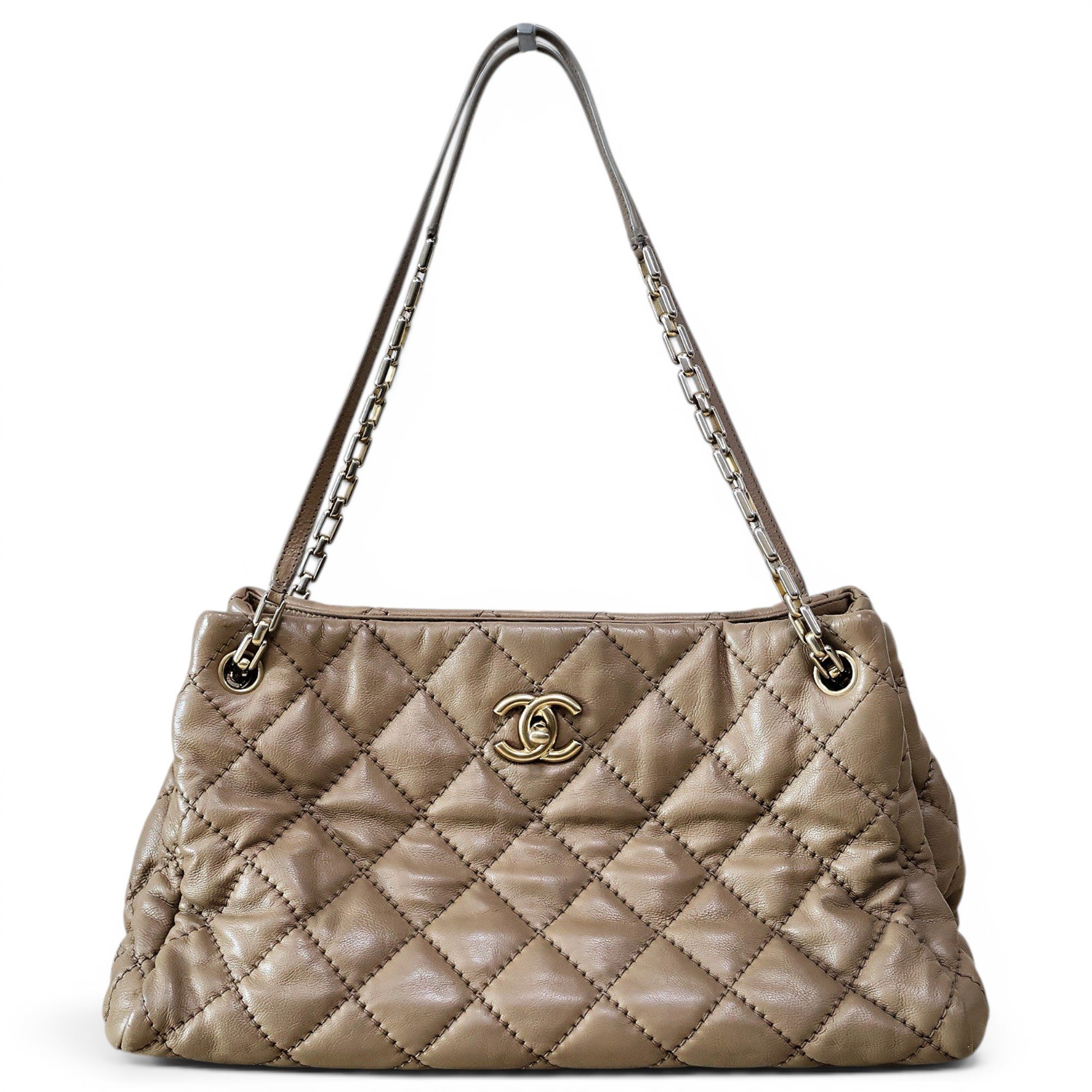 Leather handbag