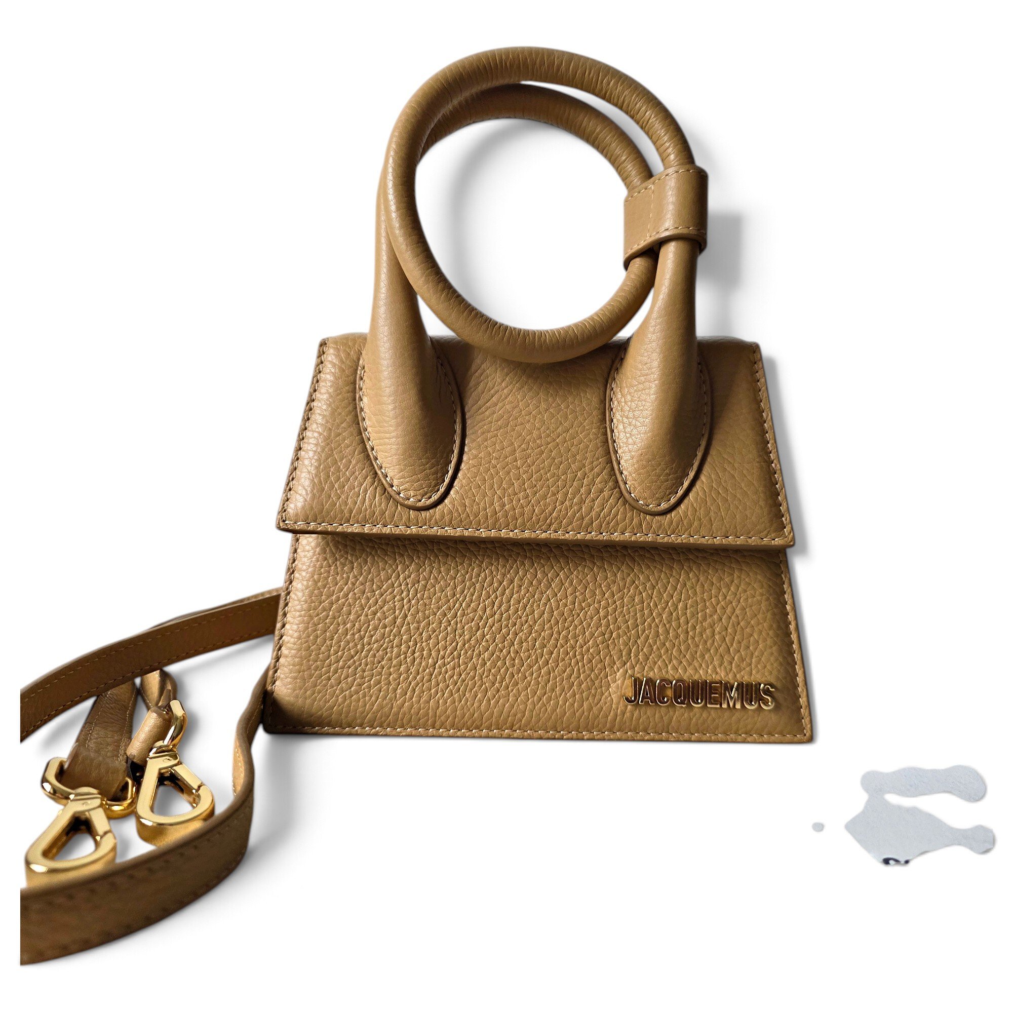 Jacquemus Le Chiquito Noeud leather handbag