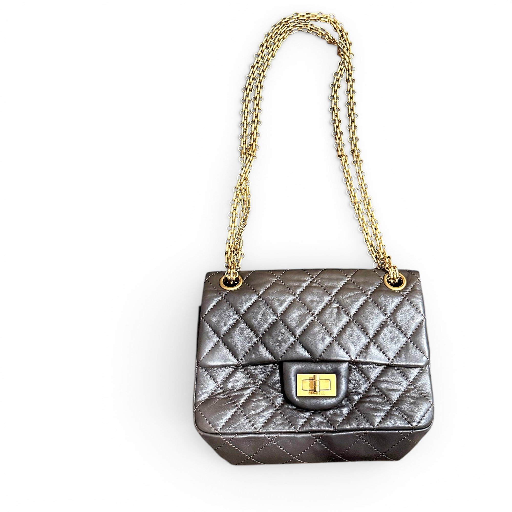 2.55 leather handbag