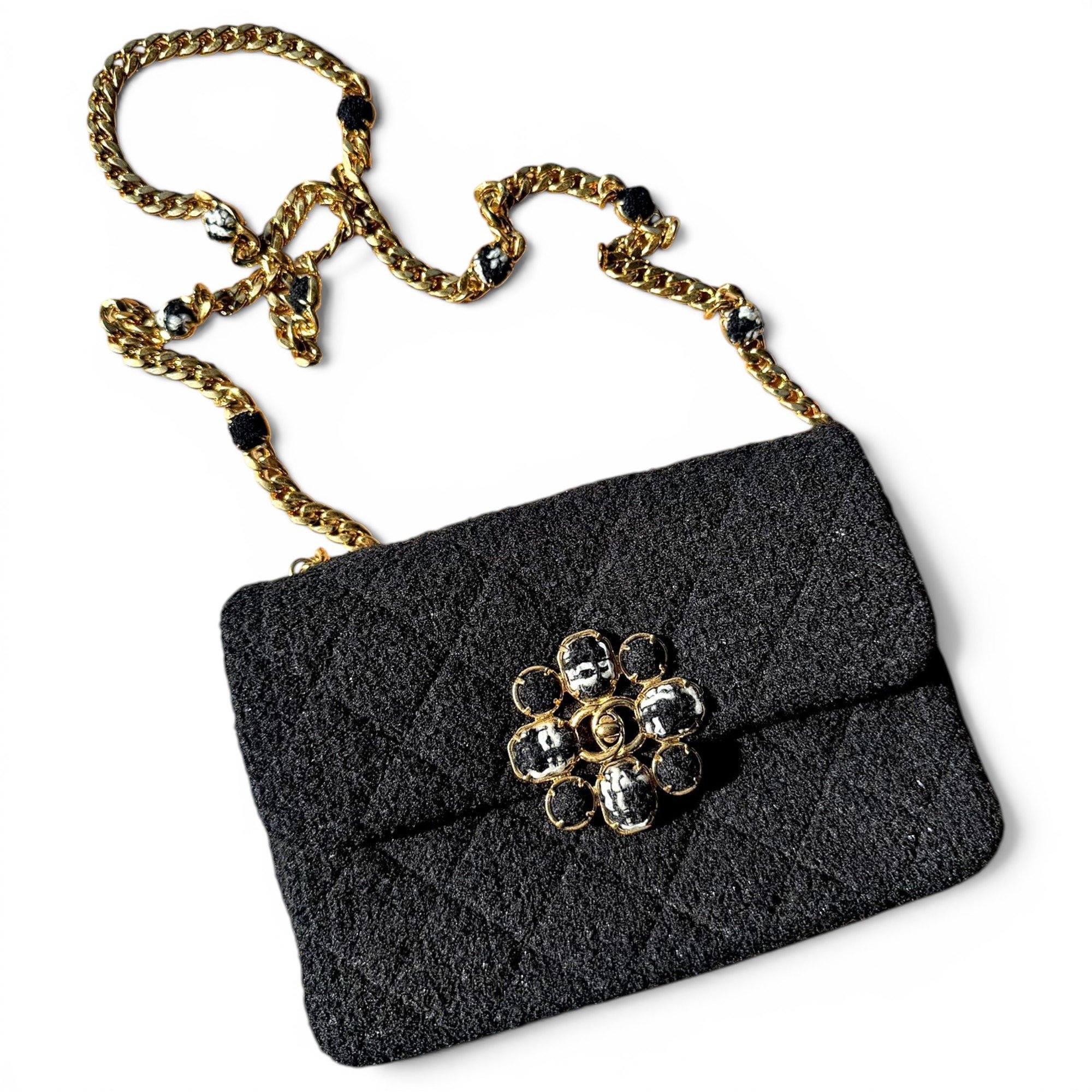 Tweed handbag