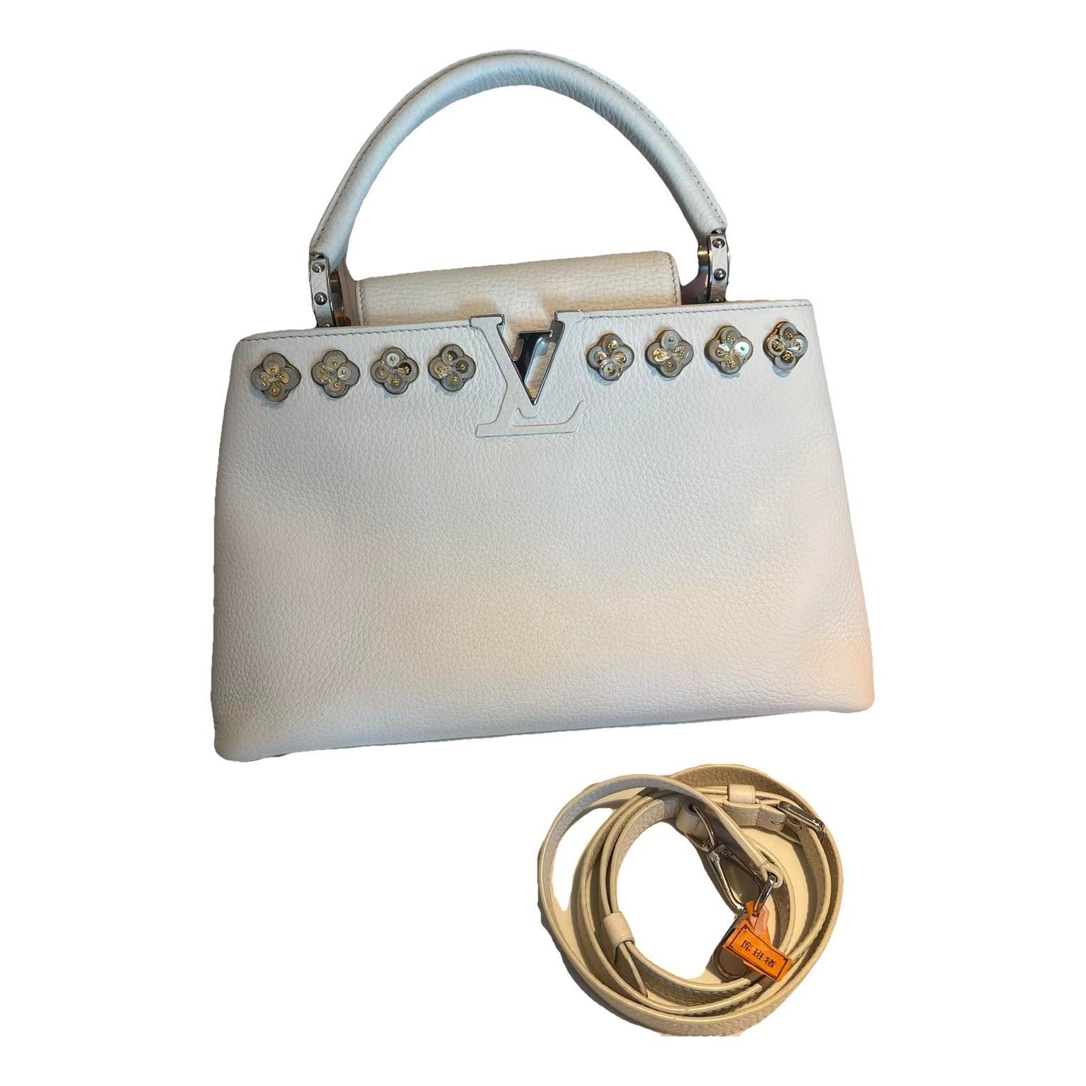 Capucines leather handbag