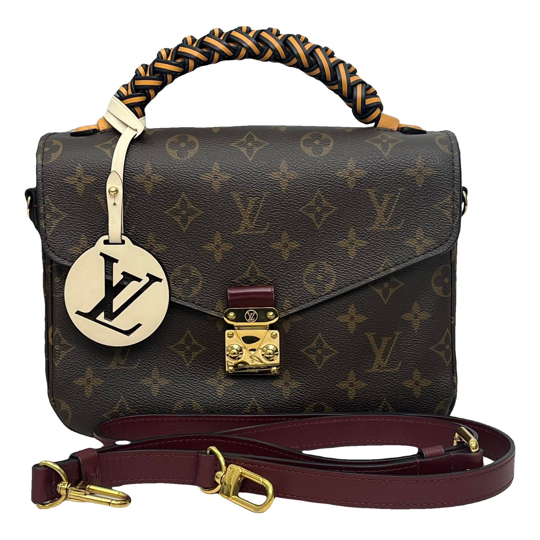 Metis leather handbag