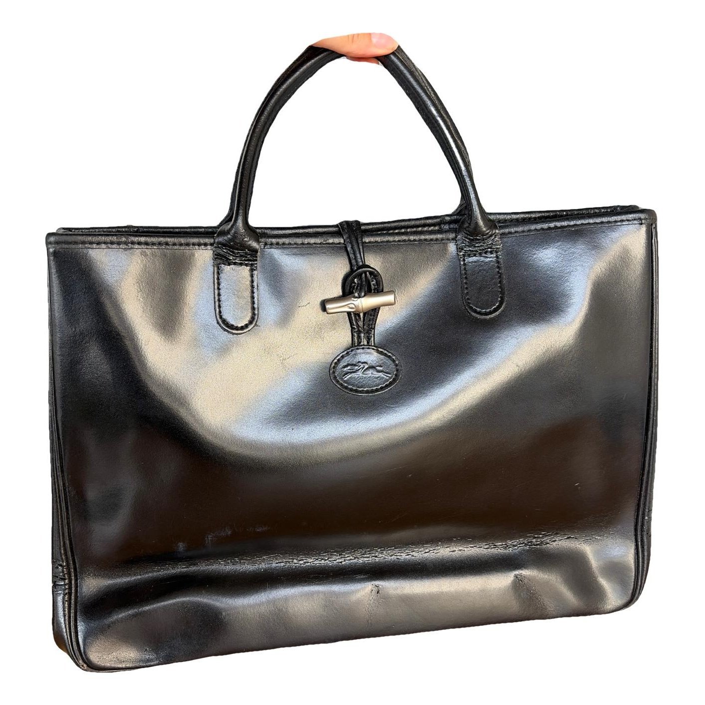 Roseau leather handbag