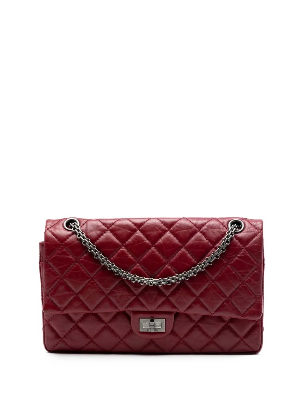 2011 Quilted Aged Calfskin Reissue 2.55 Double Flap 226 shoulder bag