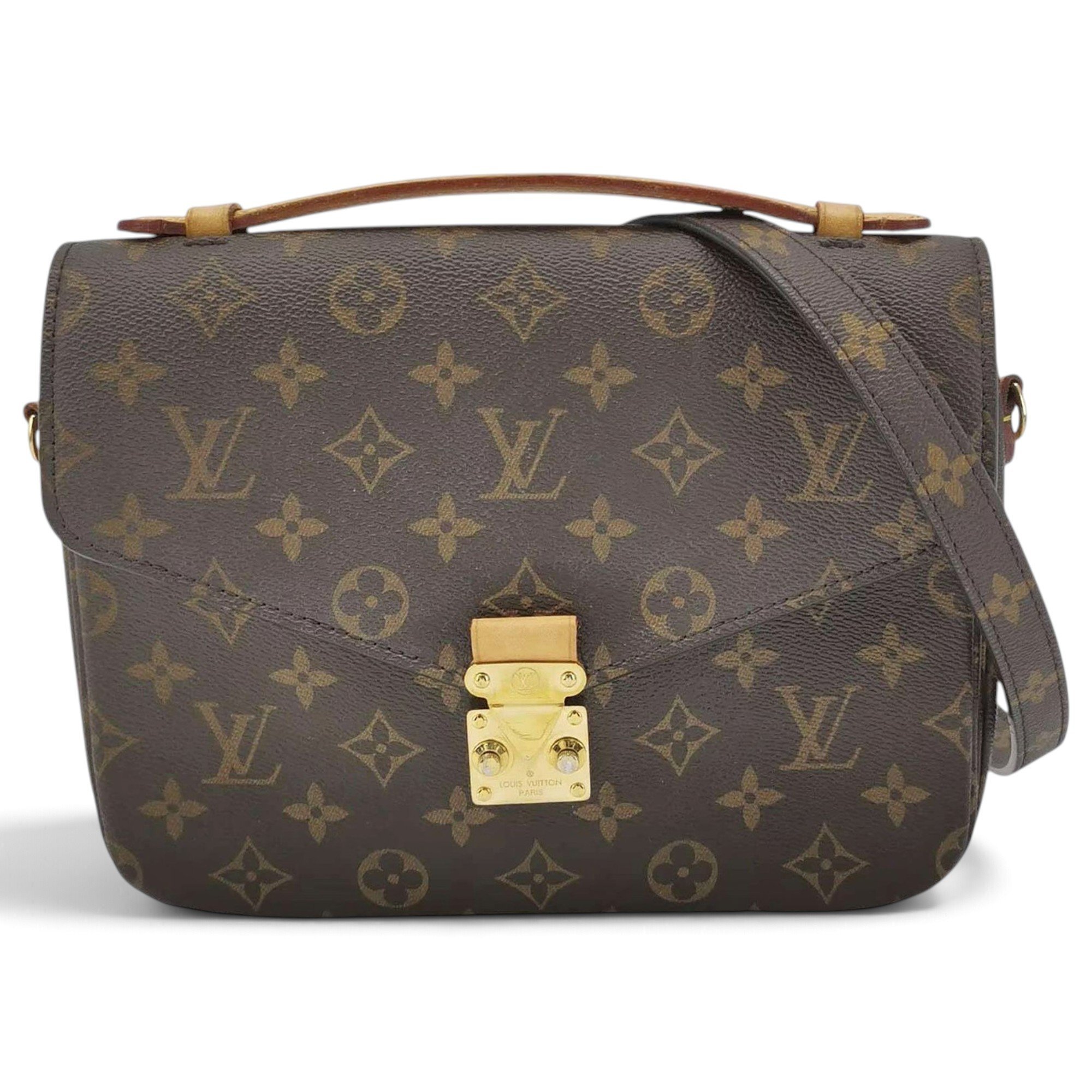 Metis leather handbag