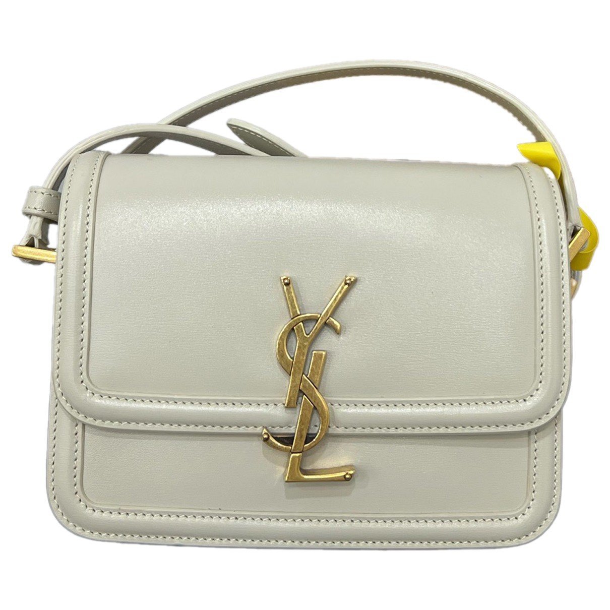 Solférino leather handbag
