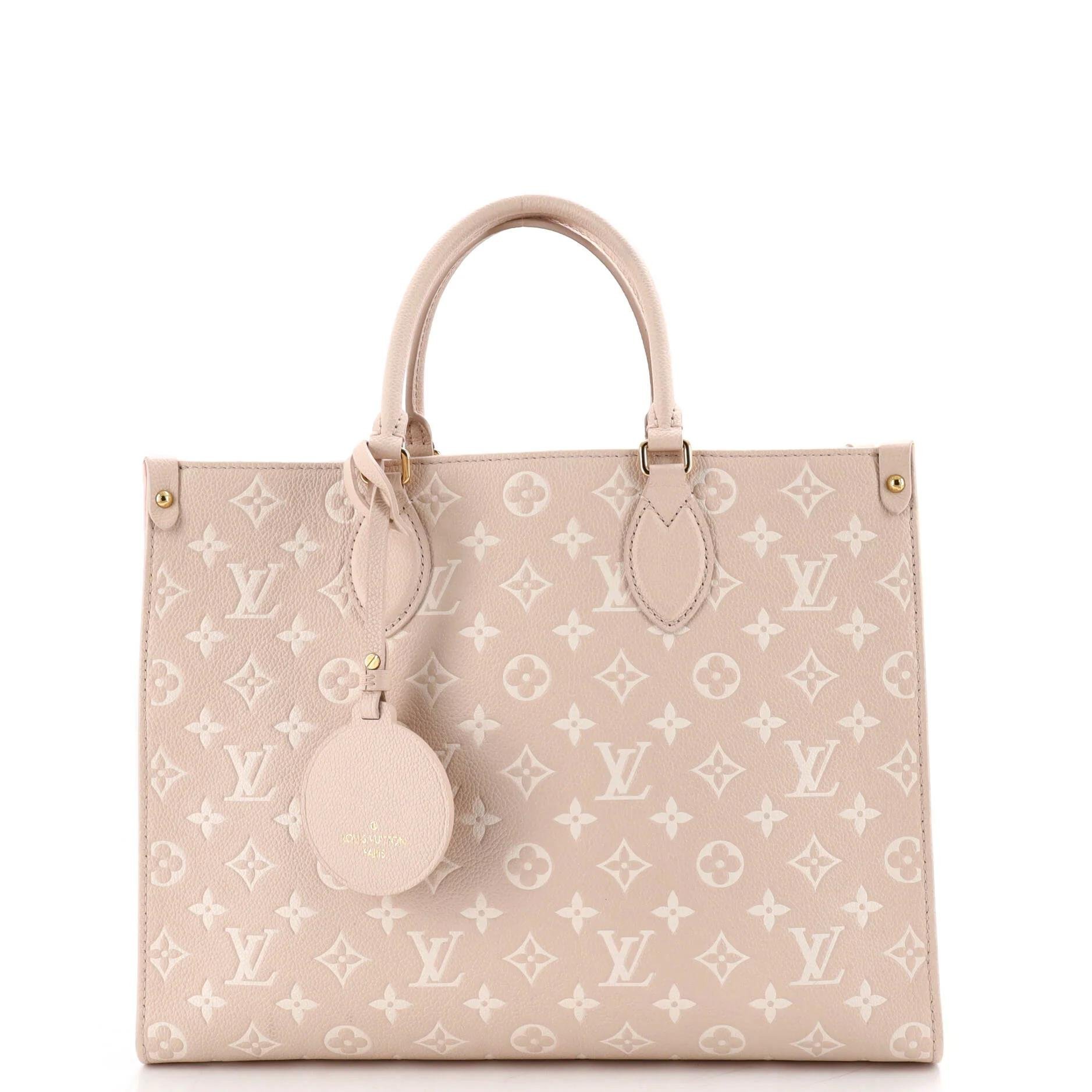 Leather tote