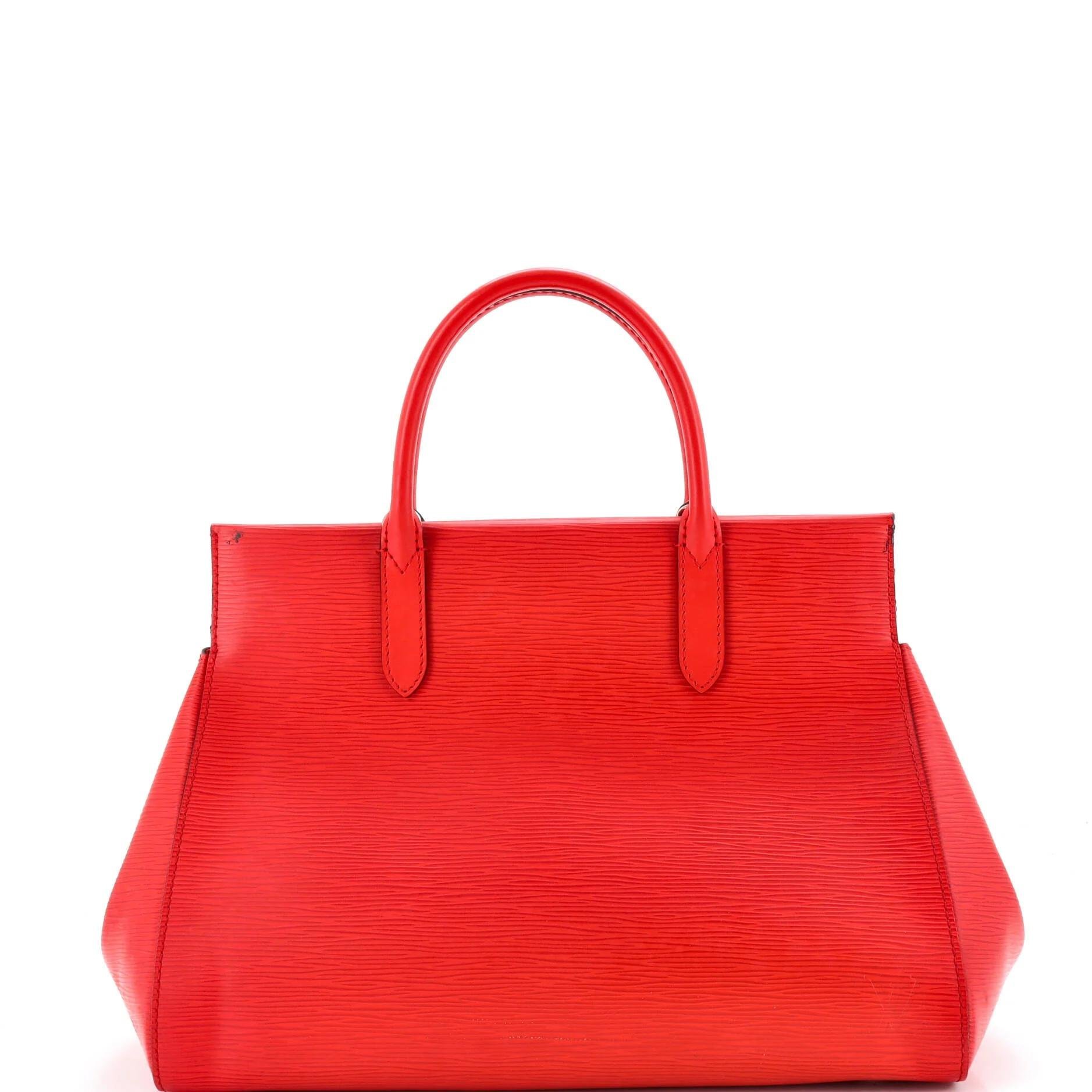 Leather satchel