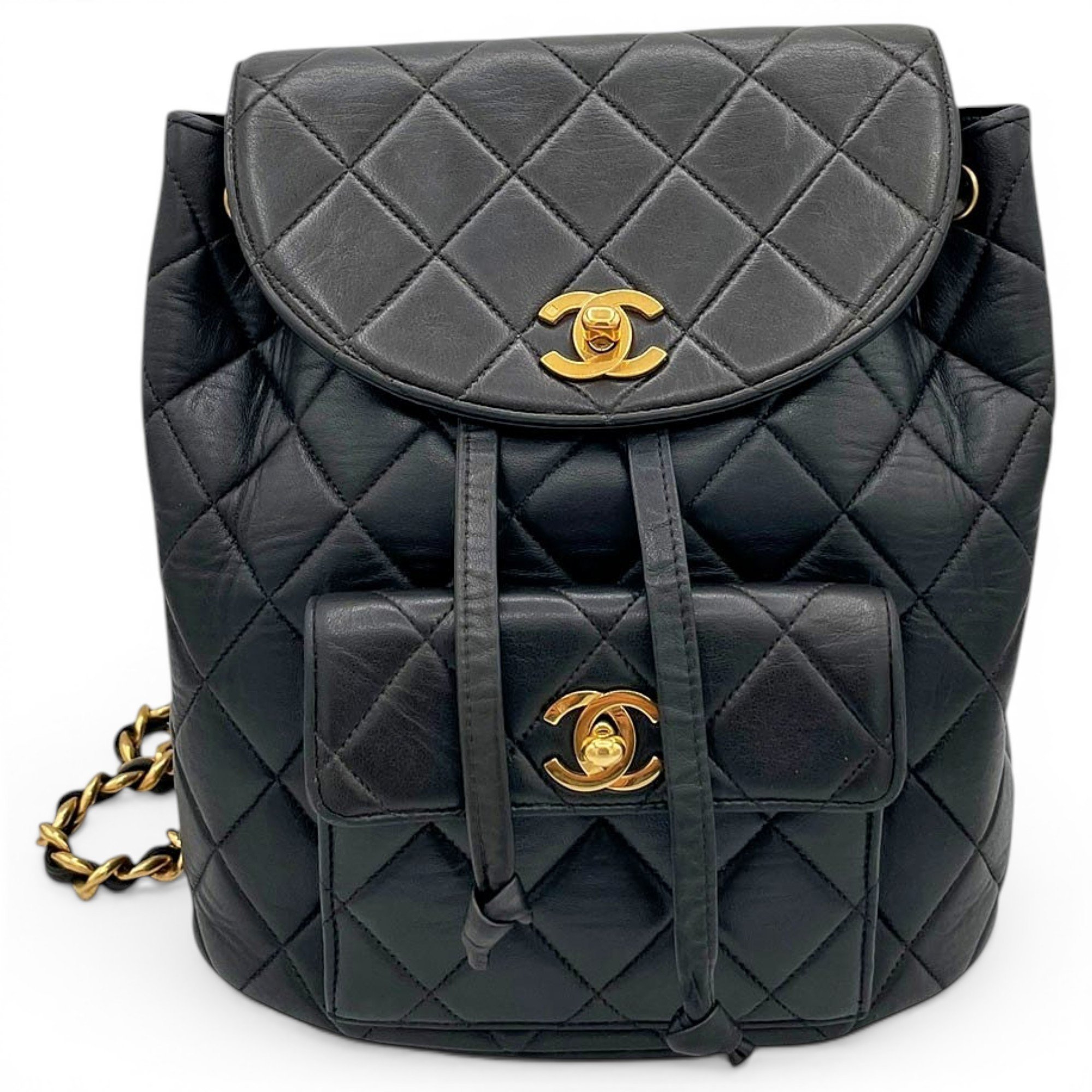 Duma leather backpack
