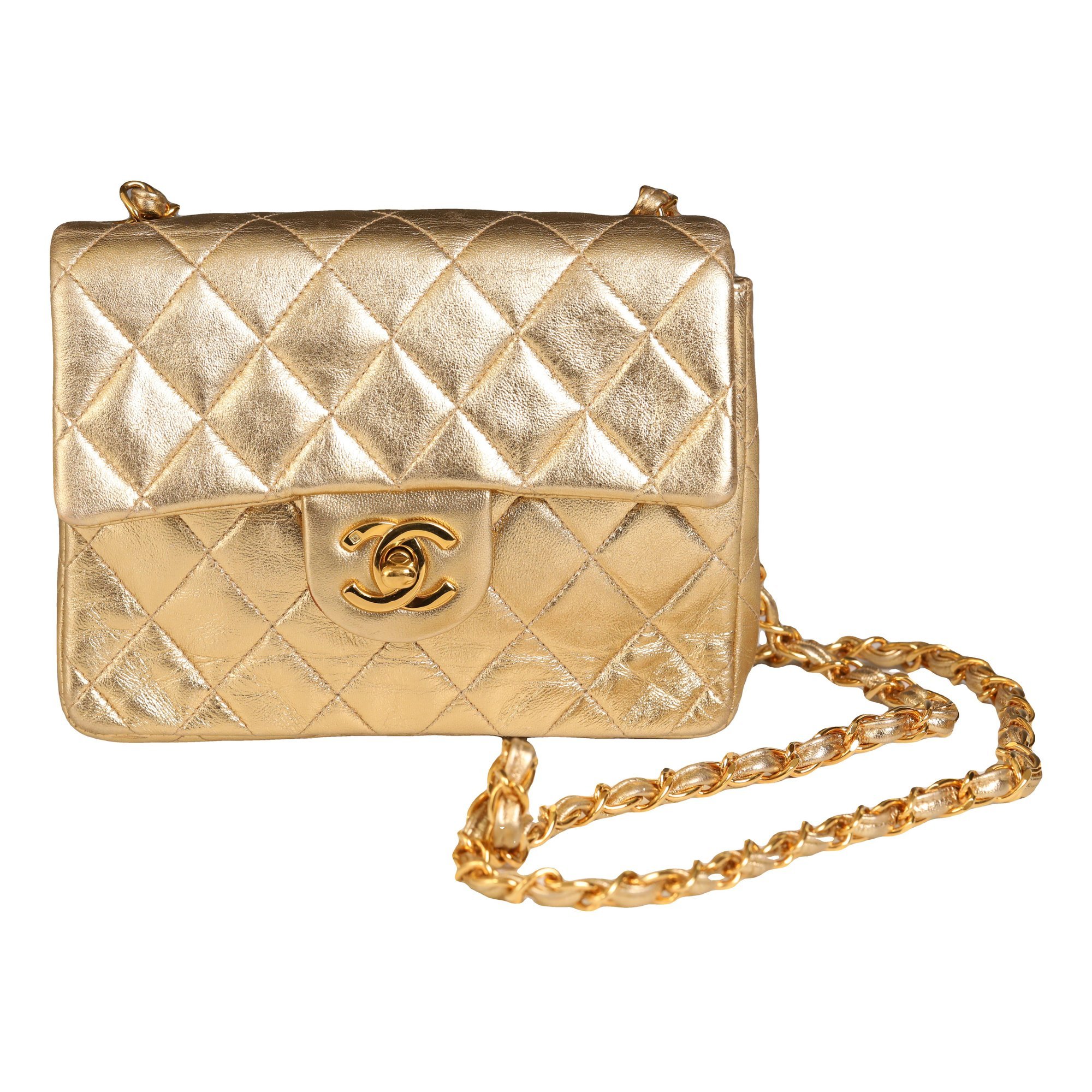 Trendy CC Flap leather mini bag