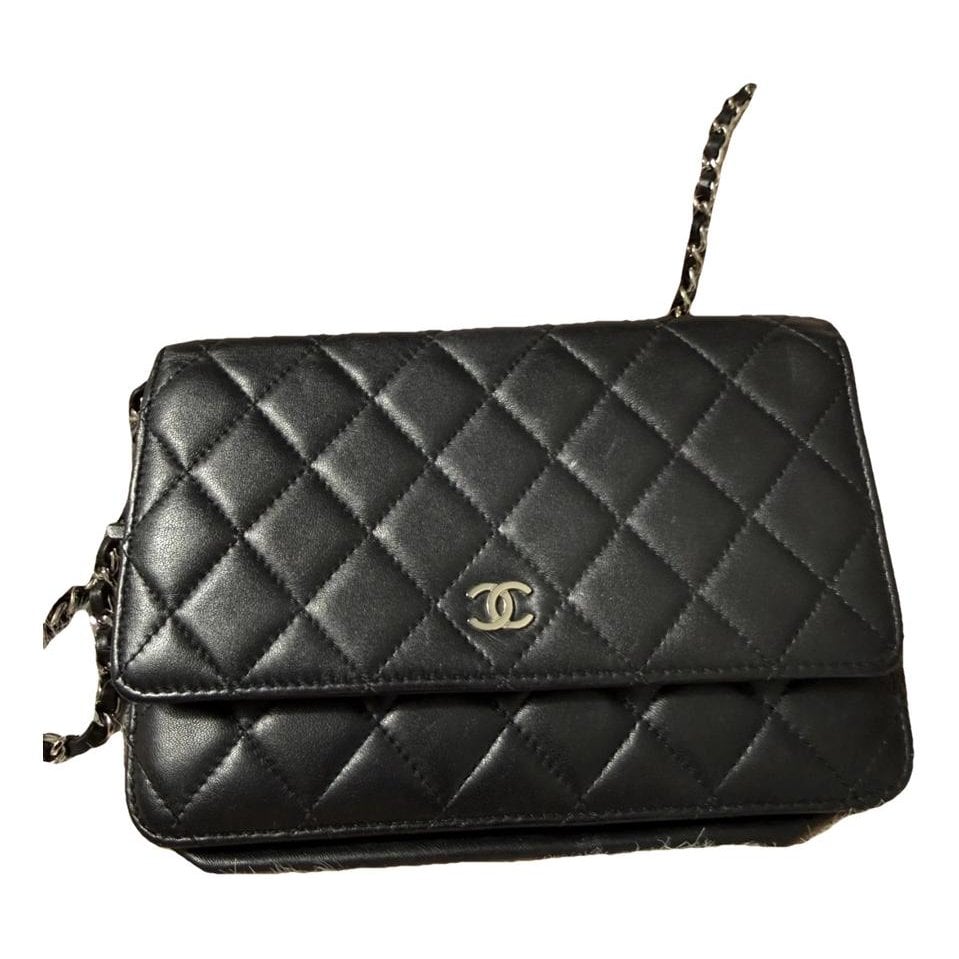 Wallet On Chain Timeless/Classique leather crossbody bag