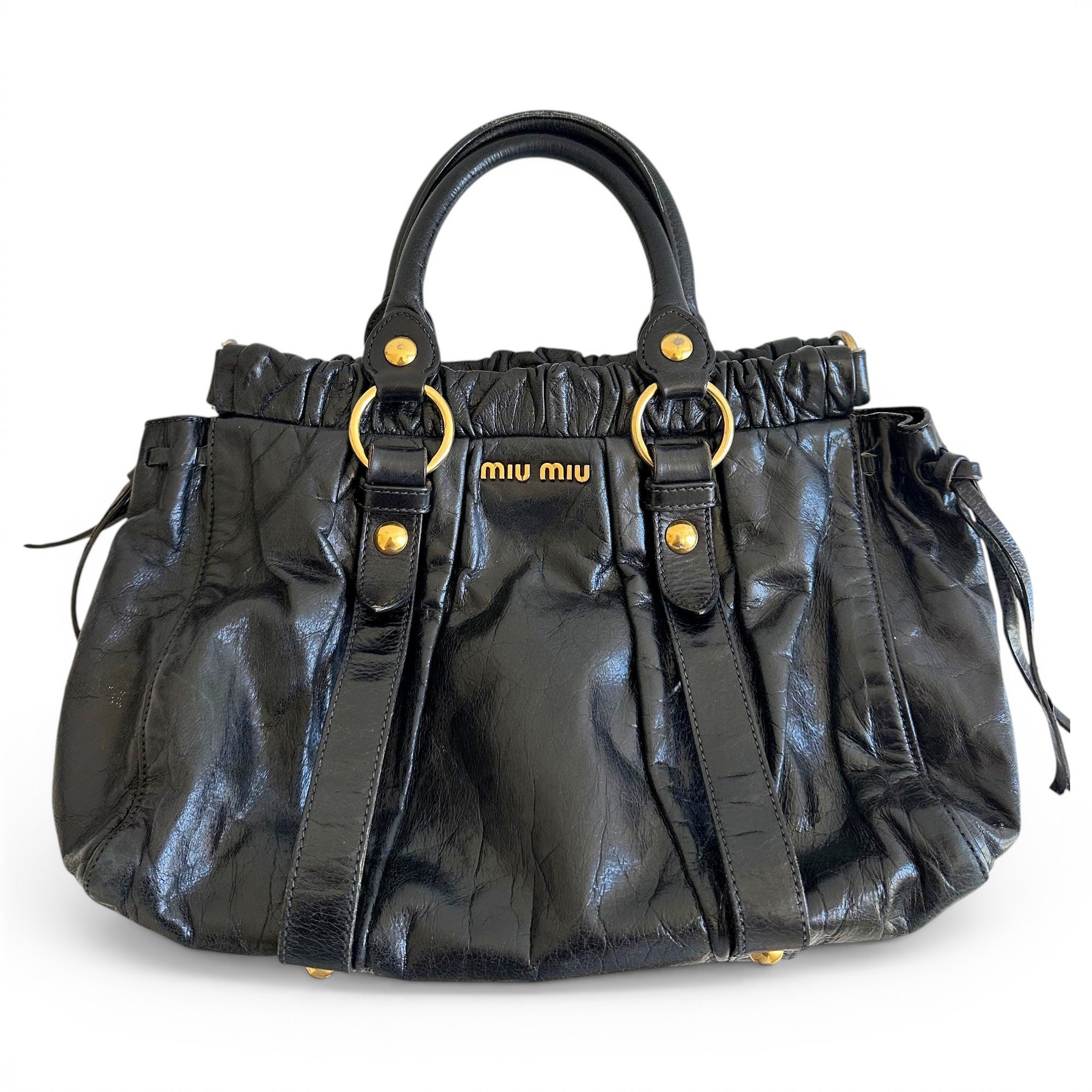 Vitello leather handbag
