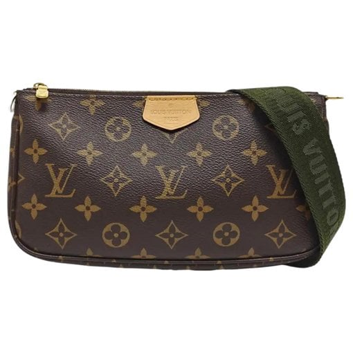 Maxi Multi Pochette Accessoires leather crossbody bag
